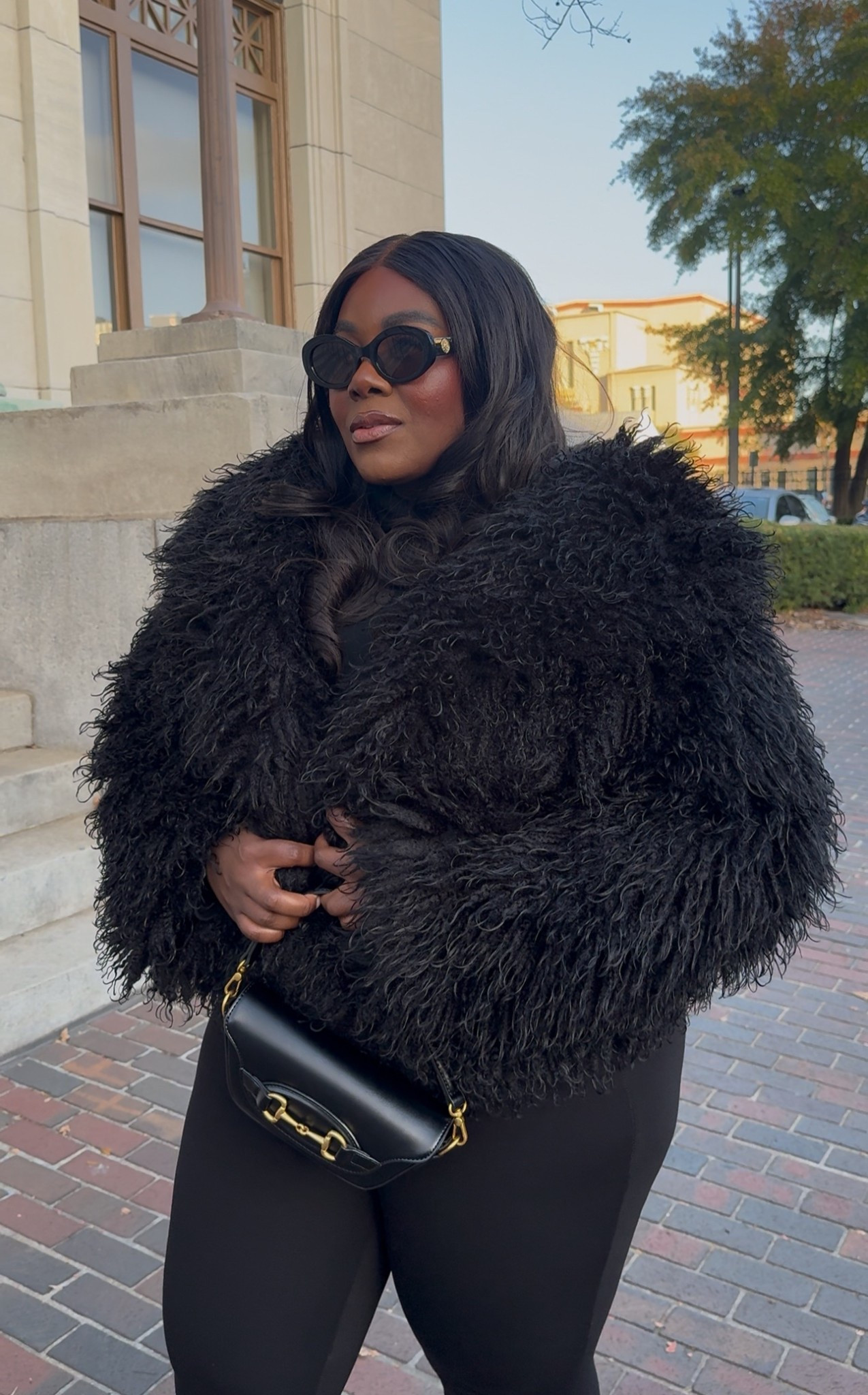 the jacket has unlocked a new personality - size 3X 

Purse is old anthro 


#LTKPlusSize #LTKFindsUnder100 #LTKSaleAlert