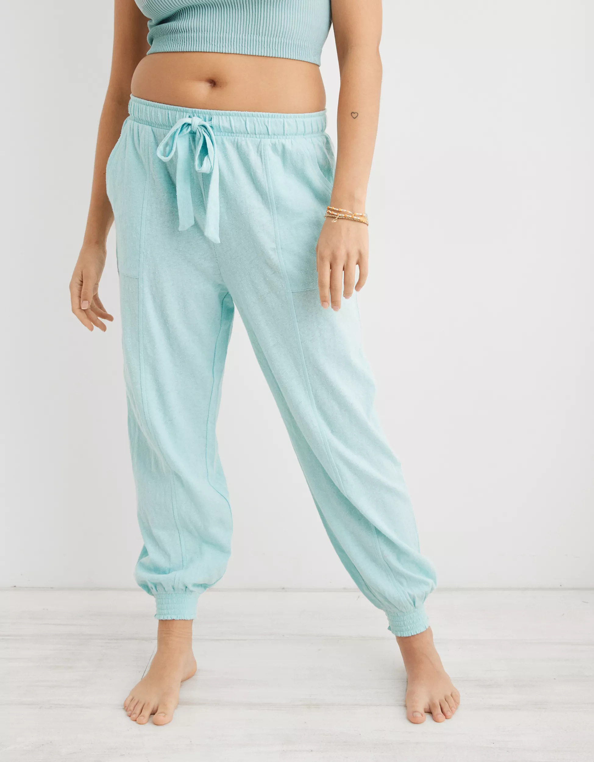 Aerie High Waisted Vacay Jogger | Aerie