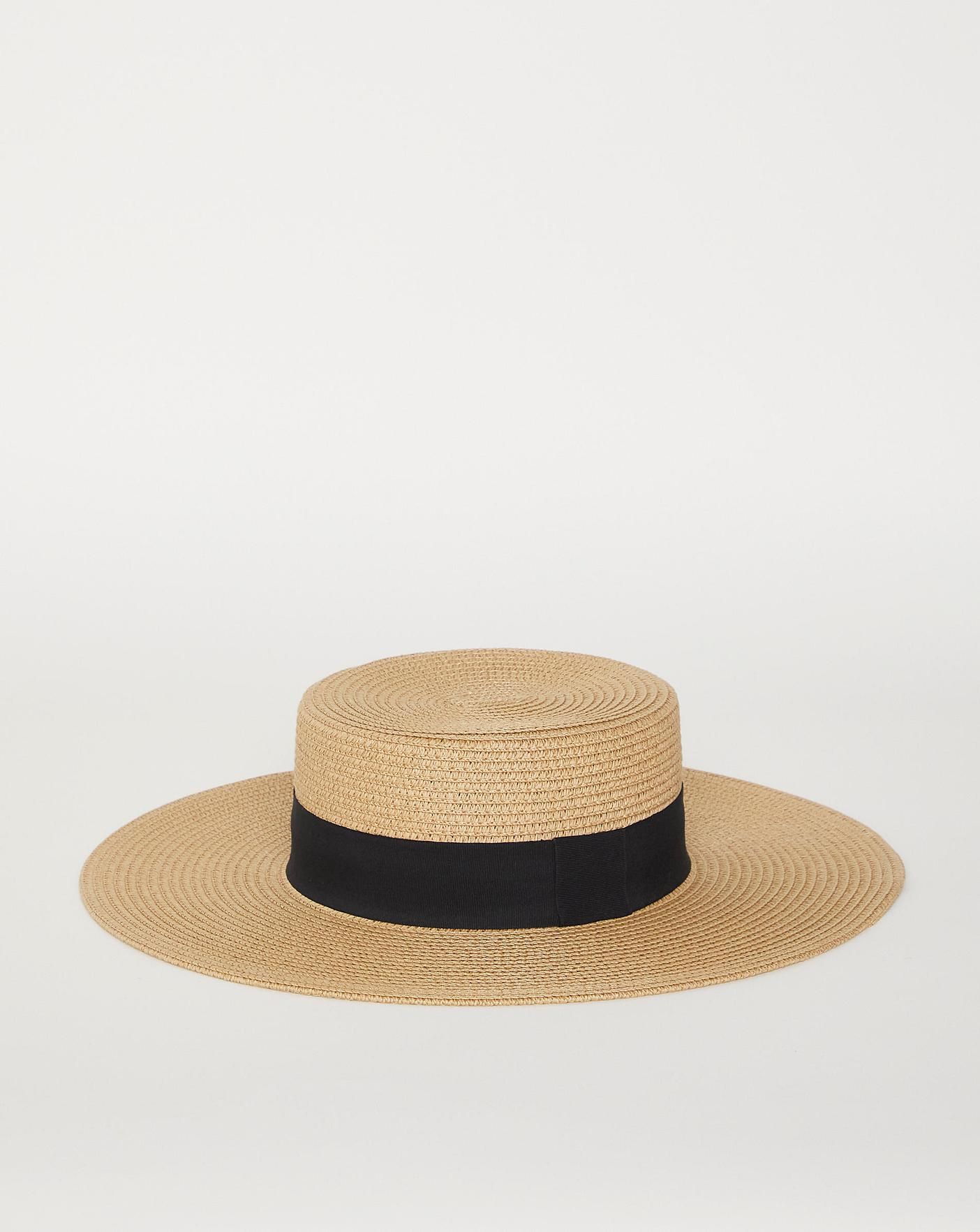 Wide Brim Straw Hat | Simply Be (UK)