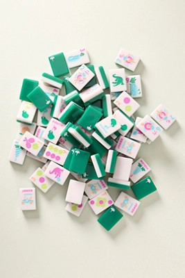 Charleston Mahjong Club Tile Set | Anthropologie (US)