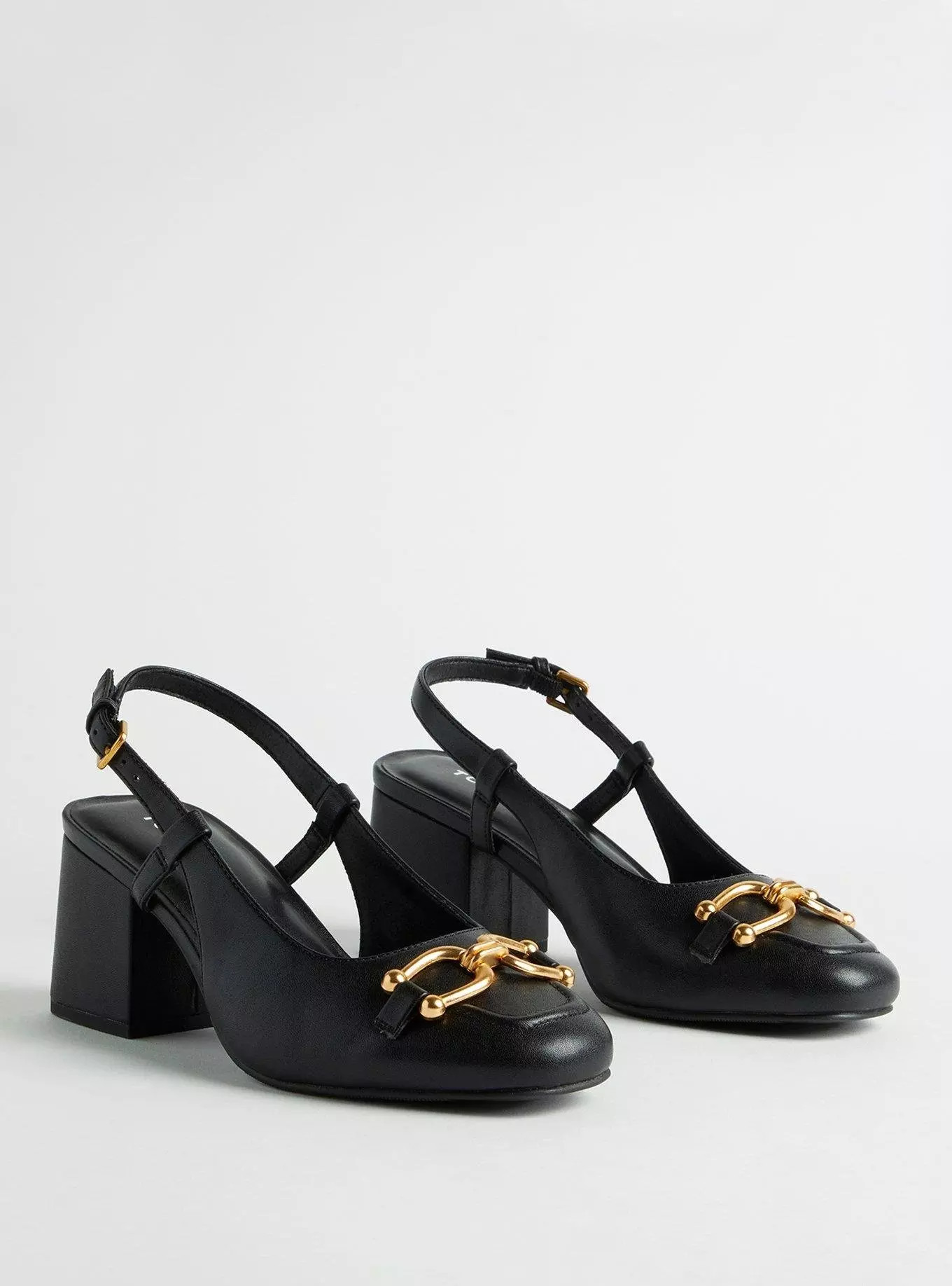 Slingback Block Heel with Hardware (WW) | Torrid (US & Canada)