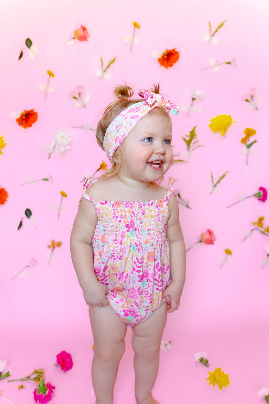 GARDEN TREASURES DREAM BUBBLE ROMPER | Dream Big Little Co.