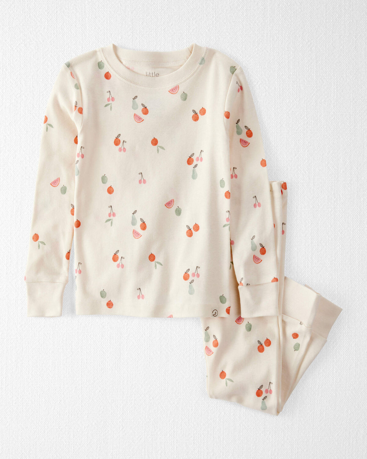 Toddler Fruit Print Organic Cotton 2-Piece Pajamas - Little Planet | Carter's | Carter's Inc