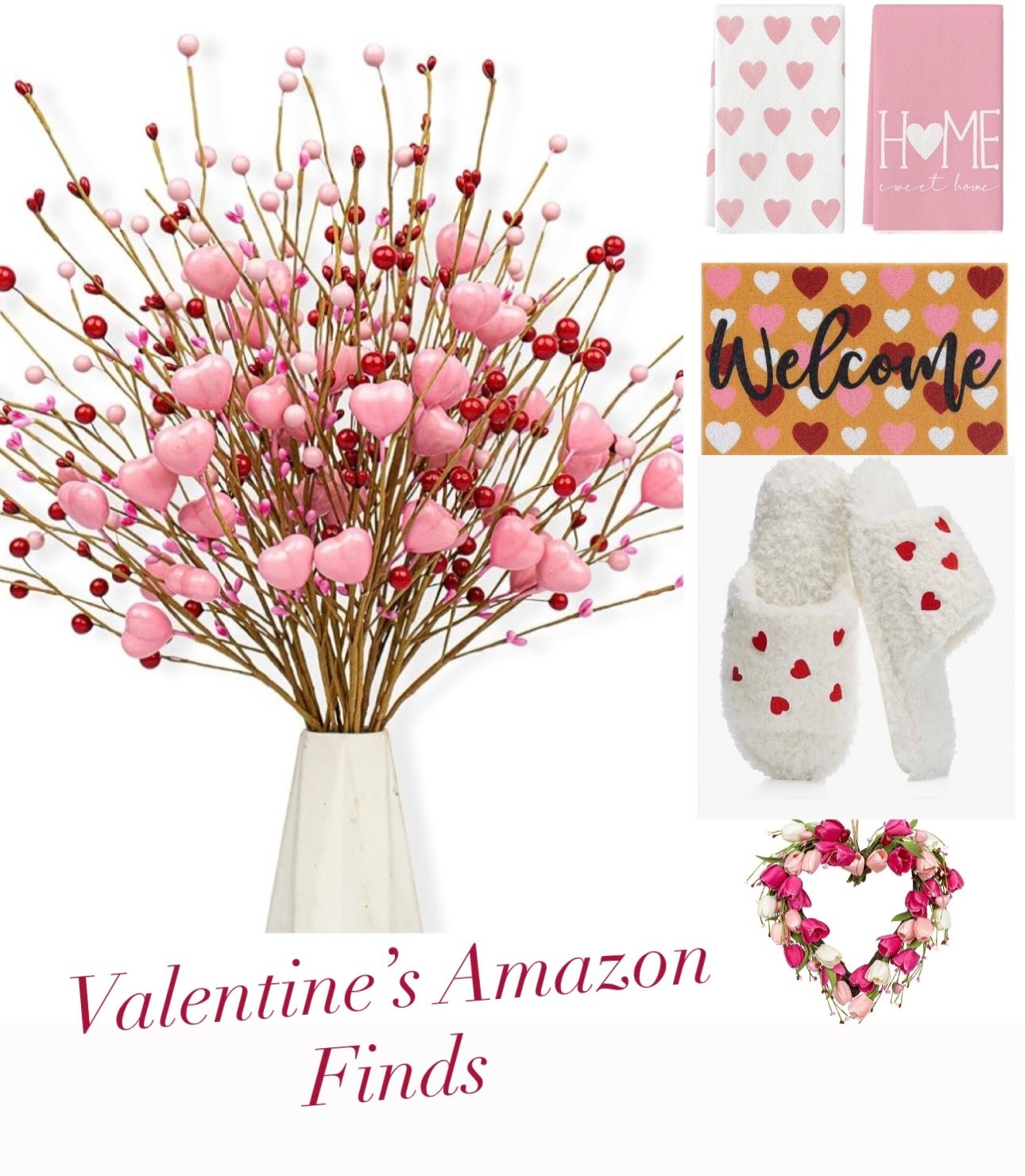 Valentine’s Day decor
Amazon valentines finds 

#LTKFindsUnder100 #LTKSeasonal #LTKHome