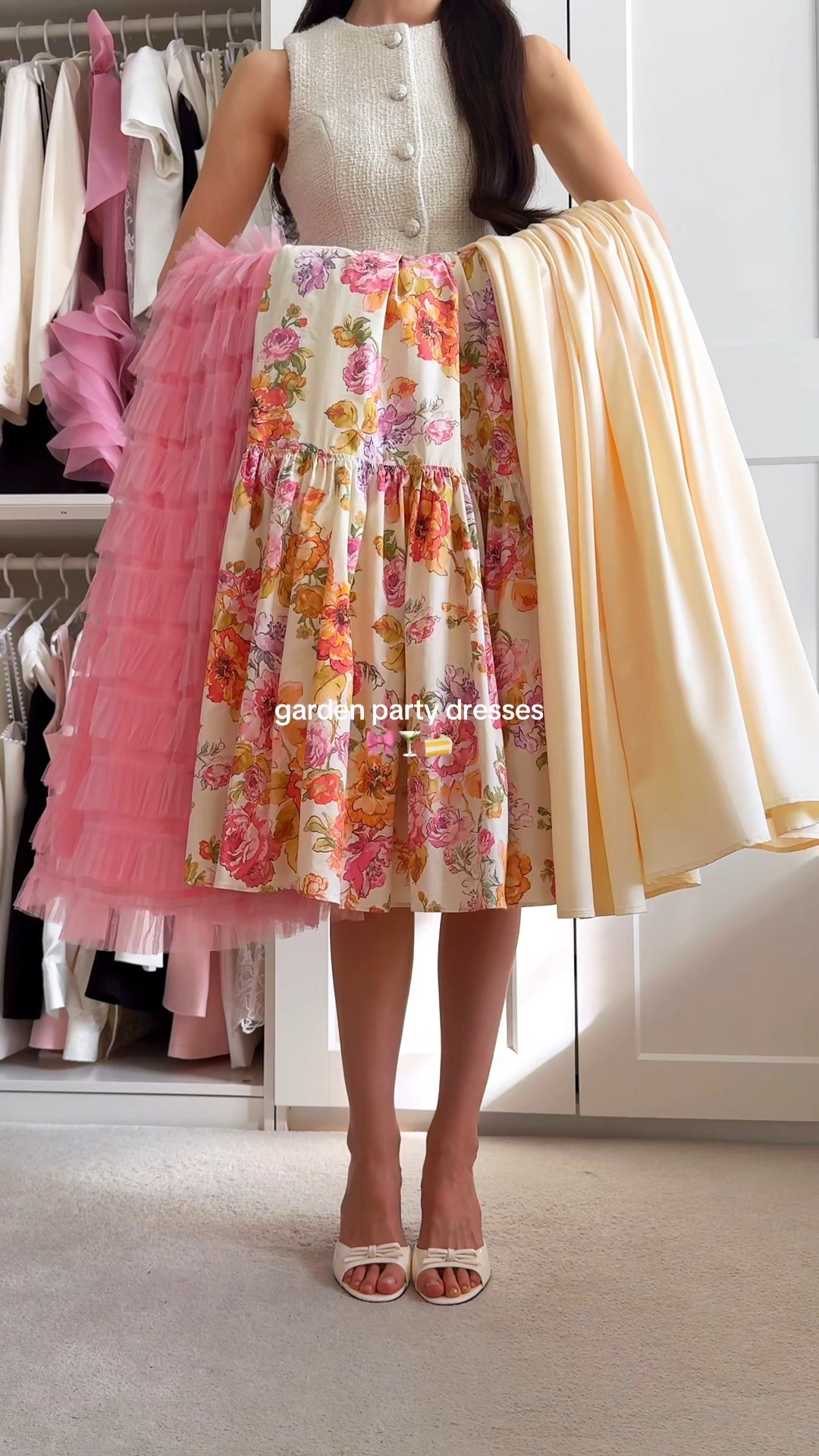 dresses I’d wear to a garden party 🤭🌸 1-3 pick your favorite 🫶🏼

these pink, floral, and ivory dresses would be perfect for special spring / summer occasions, wedding guest, tea party, romantic date, birthday picnic / brunch, beach vacation…🧺

#dressinspo #reelsfashion #outfitideas #styleinspo #springoutfits

#LTKWedding #LTKSeasonal #LTKTall