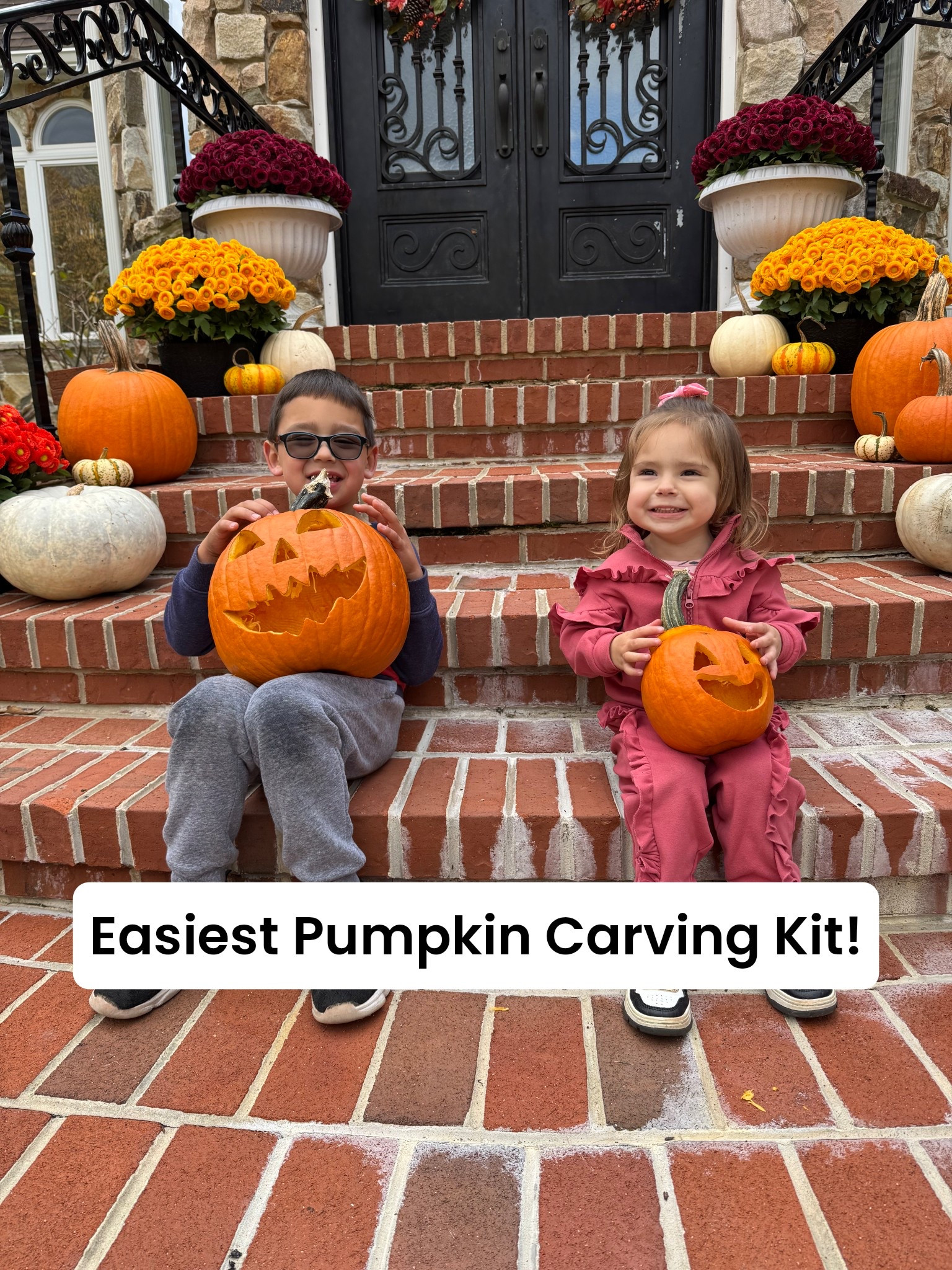 Easiest pumpkin carving kit, Jack-o-lantern carving kit, pumpkin carving, kids pumpkin carving, toddler pumpkin carving, jack-o-lantern kit, rubber mallet 

#LTKHalloween #LTKFamily #LTKKids