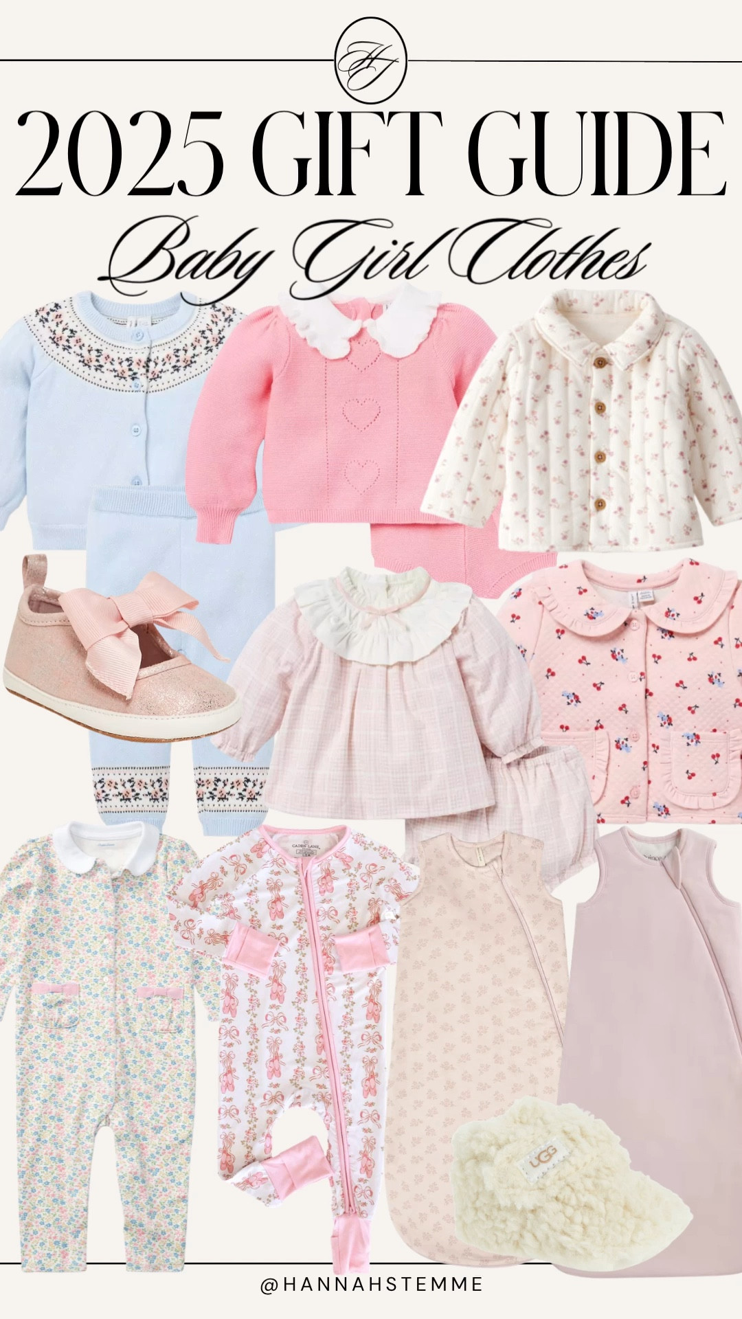 2025 Baby Girl Gift Guide 🎀✨
Rounding up the sweetest baby girl clothes for holiday gifting—sleepers, sweaters, bows, PJs, and cozy winter outfits every mama loves.
Shop all baby girl outfits, newborn essentials, and holiday gifts in one place!

Keywords: baby girl gift guide, baby girl clothes, newborn outfits, holiday baby gifts, baby girl essentials, baby girl Christmas gifts

#LTKBaby #LTKGiftGuide #LTKHoliday