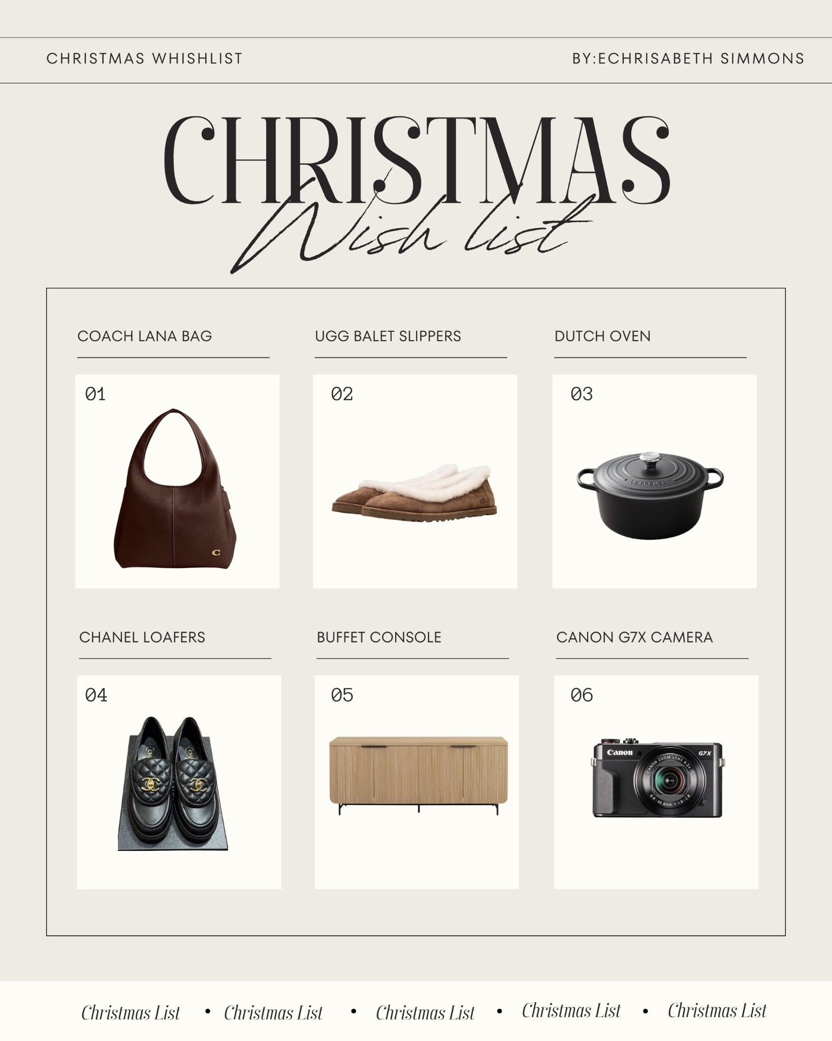 Itsssssss timmeeeeeee” 🌲🎅🏽
This year Xmas List is really simple! I narrowed down everything I want! 

#LTKSeasonal #LTKHoliday #LTKGiftGuide