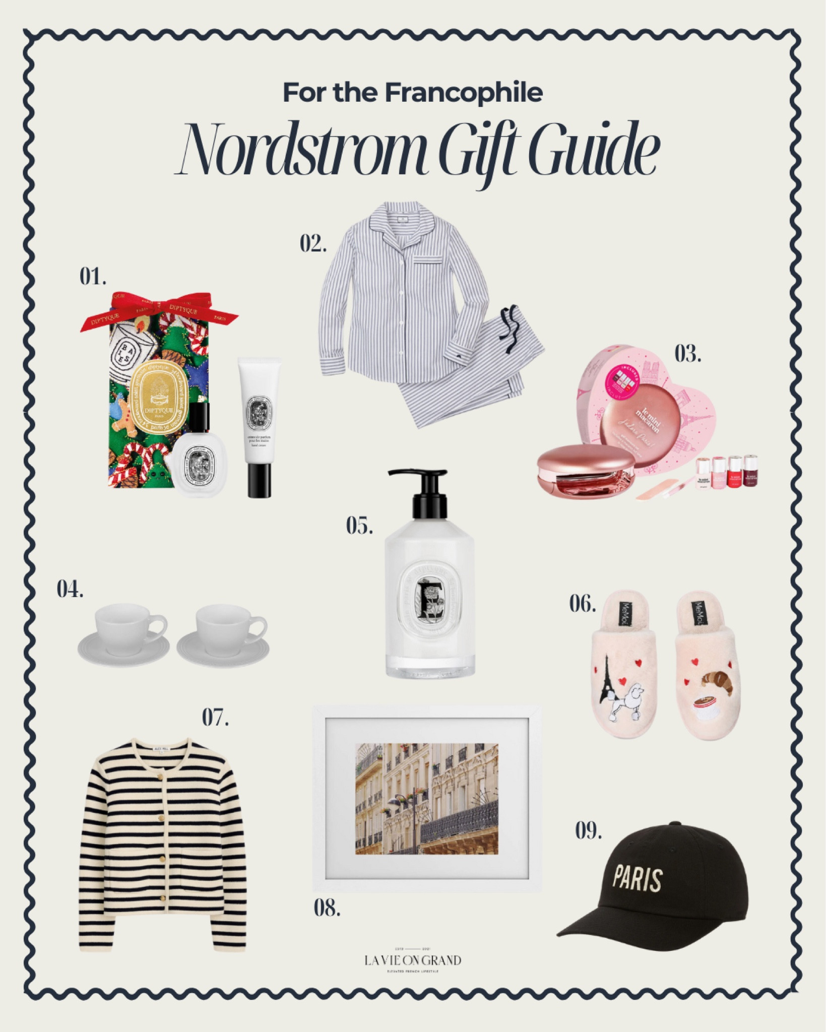 Nordstrom Gift Guide 
Great gifts for your favorite Francophile from Nordstrom. 
@nordstrom #NordstromPartner



#LTKHoliday #LTKGiftGuide #LTKSeasonal