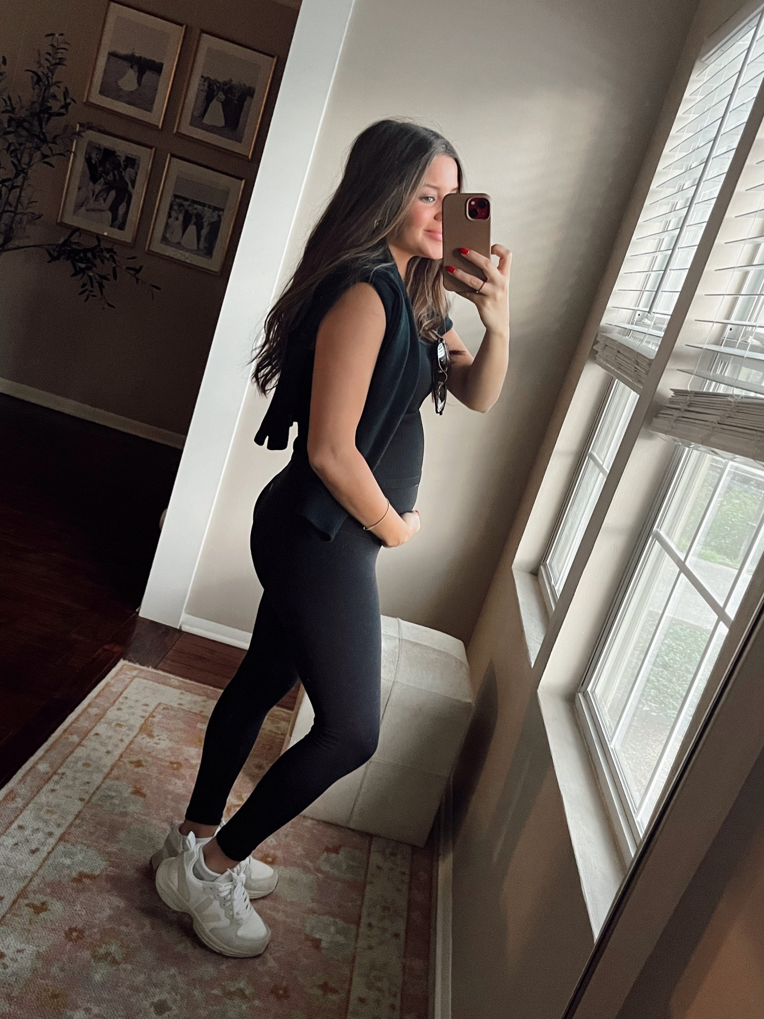 Baby bump! 

Bump friendly, 20 weeks, halfway, Athleisure, Polo, Ralph Lauren, Aerie Leggings, Half zip pullover, Amazon Tank, Veja Sneakers, RayBan

#LTKbump #LTKfindsunder50 #LTKstyletip