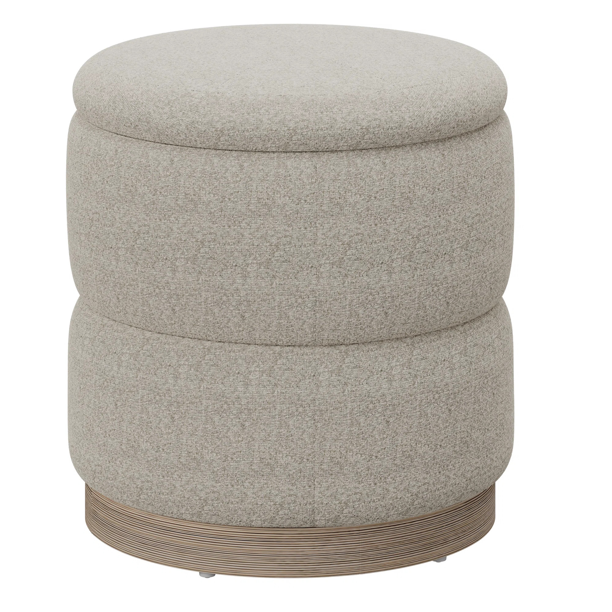 Crain Upholstered Storage Ottoman with Reversable Lid | Wayfair North America