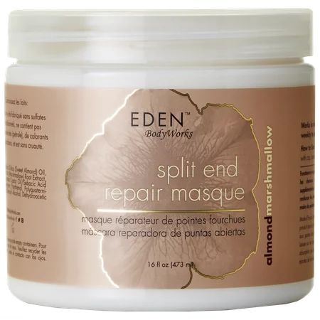 Eden BodyWorks Almond Marshmallow Split End Repair Masque 16oz | Walmart (US)