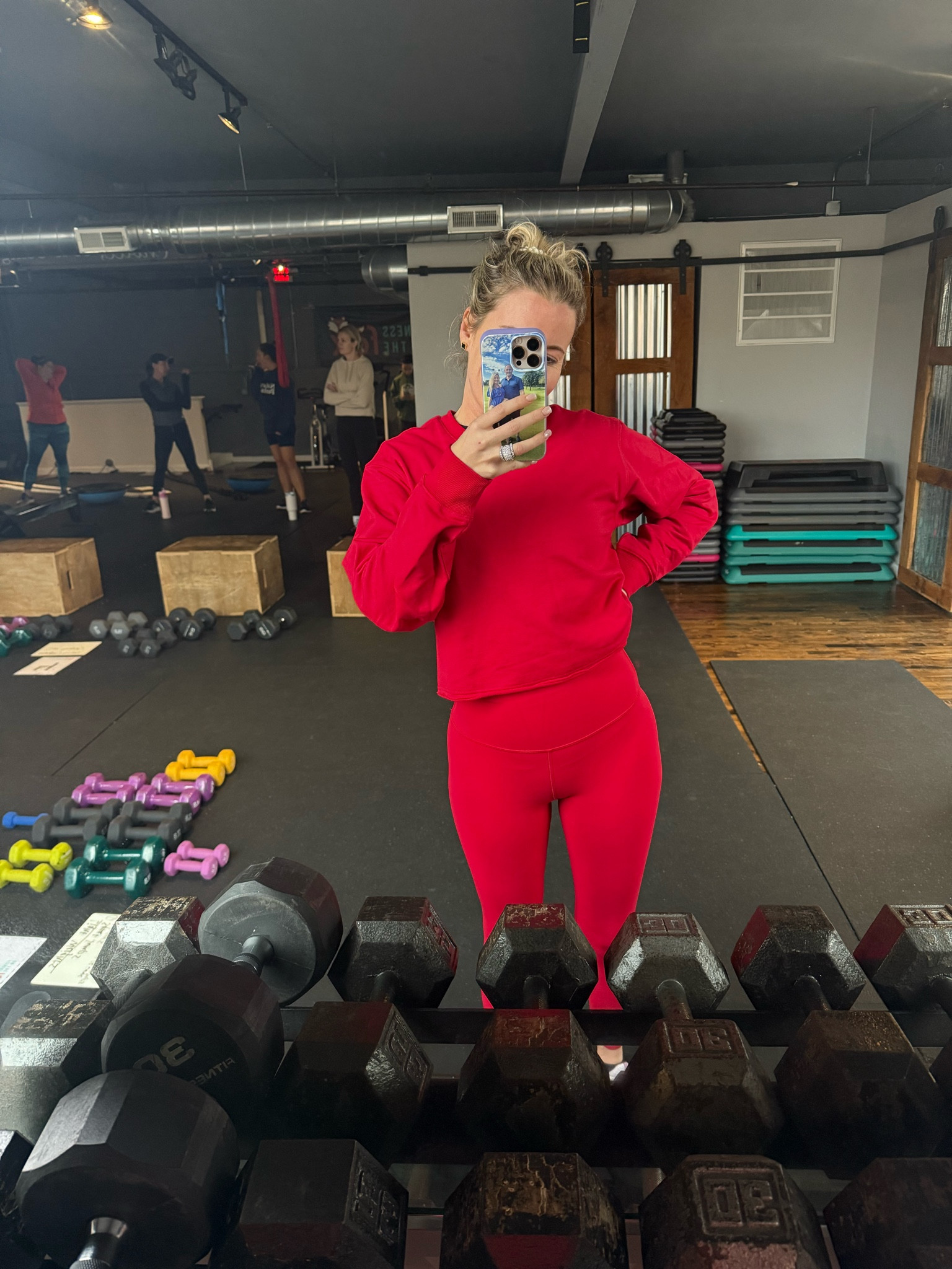 Red workout lulu dupe ! #luluduoe #crzyoga #redworkout #pocketworkout

#LTKFitness #LTKActive