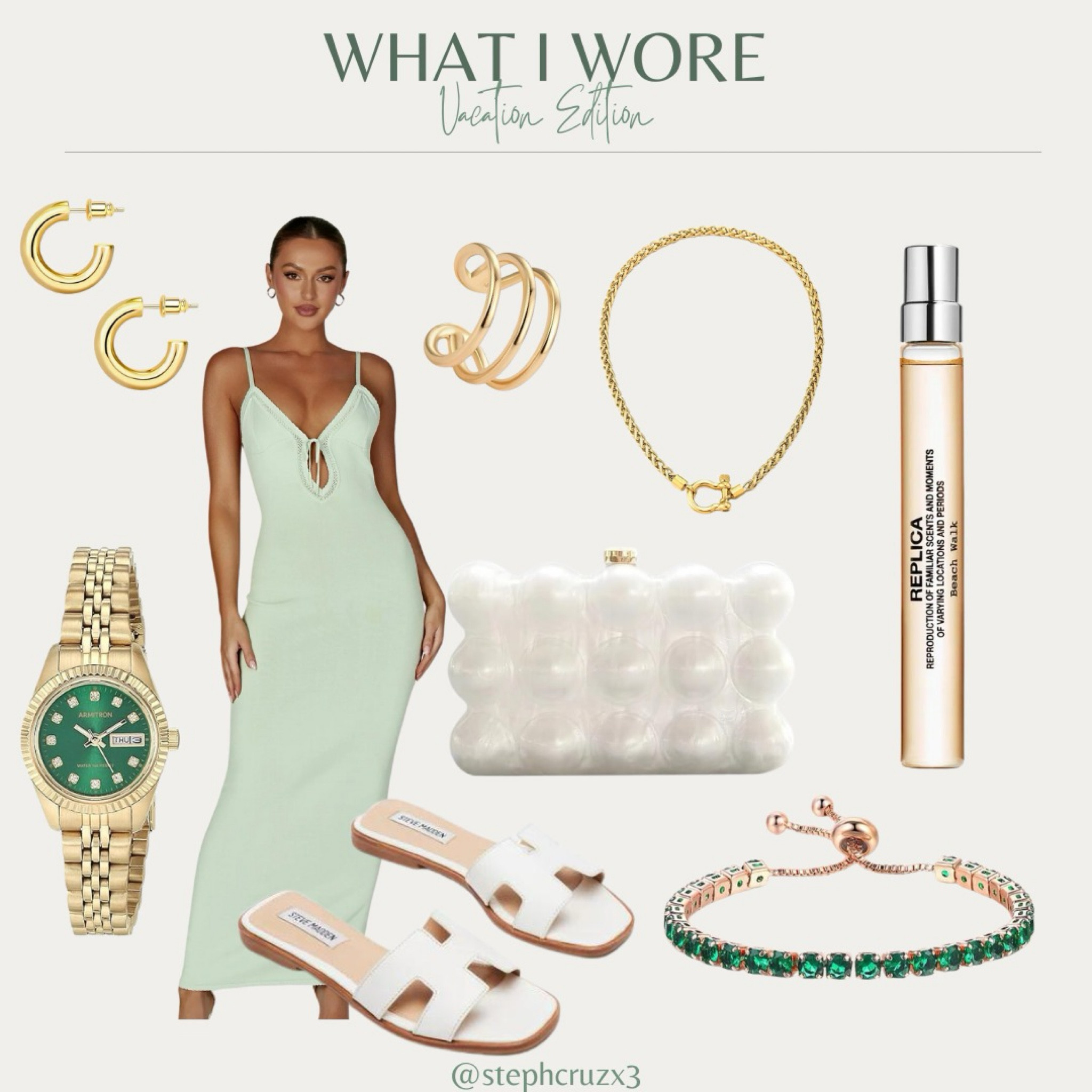 Resort wear♥️🌴 im wearing a size Small on the dress and shoes i wear my regular sizee

#LTKstyletip