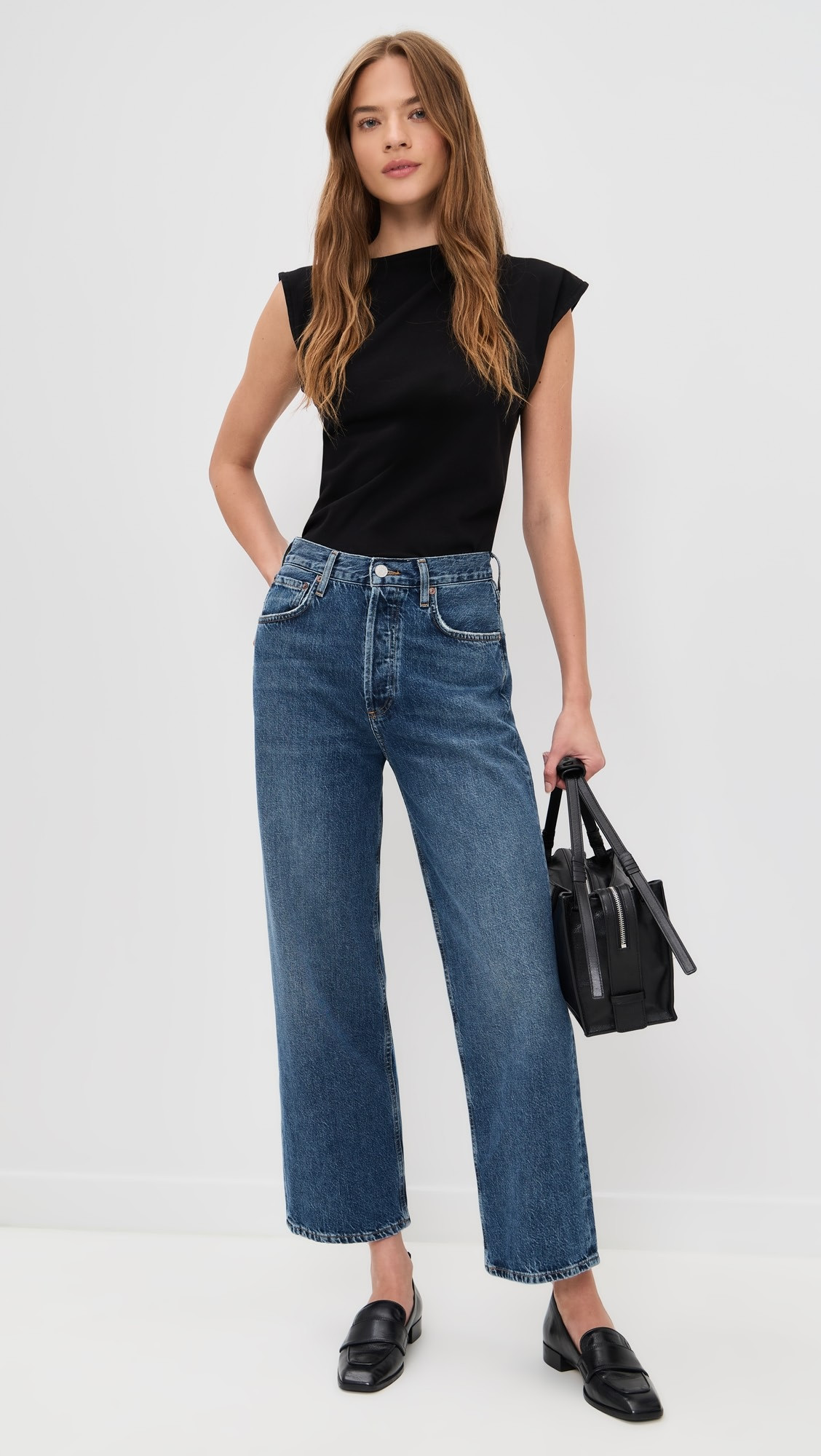 Ren: High Rise Wide Leg Jeans | Shopbop