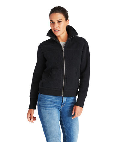 Seamed Sherpa Bomber Jacket | Vineyard Vines