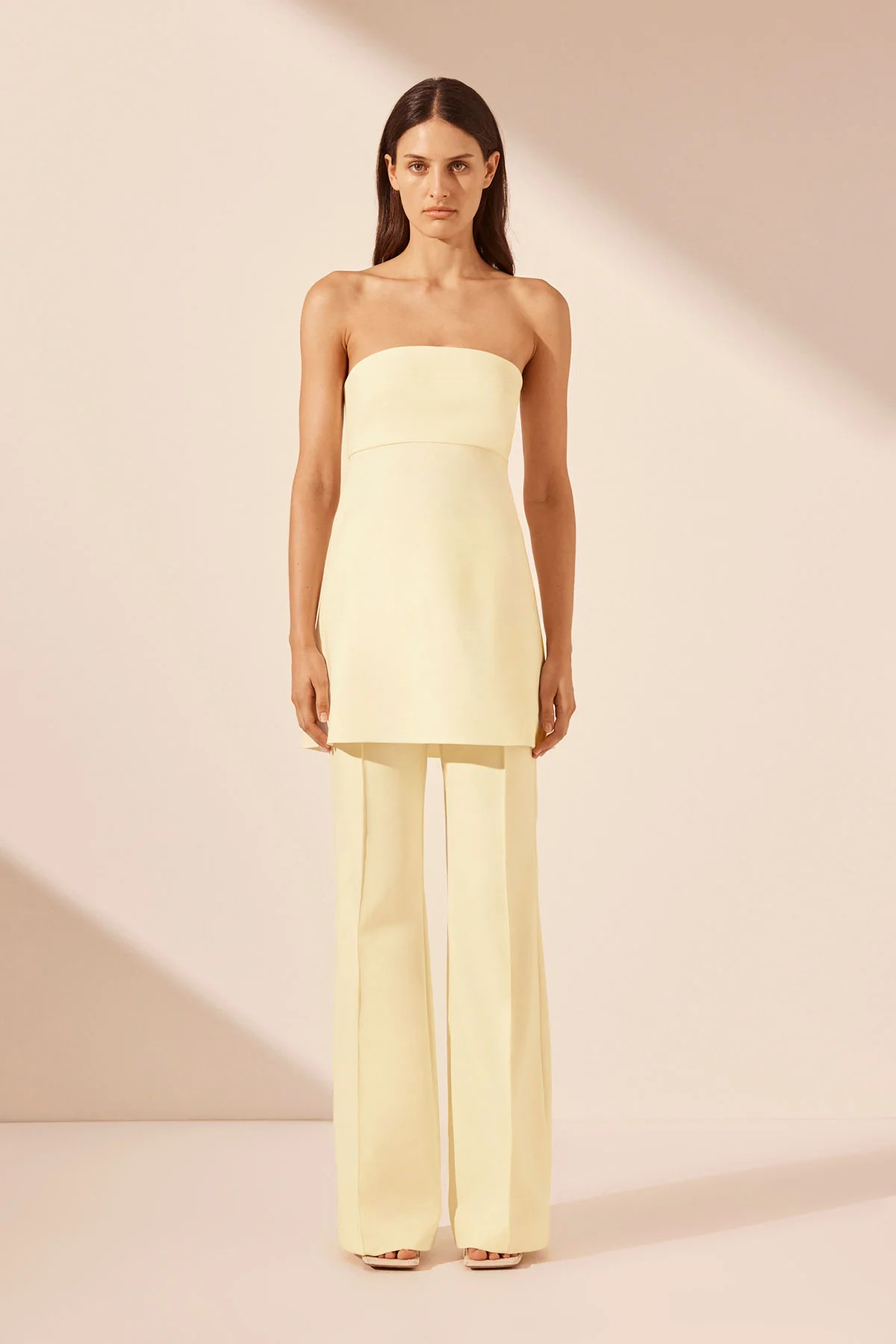 Lani Boot Cut Flared Pant | Vanilla | Pants | Shona Joy | Shona Joy