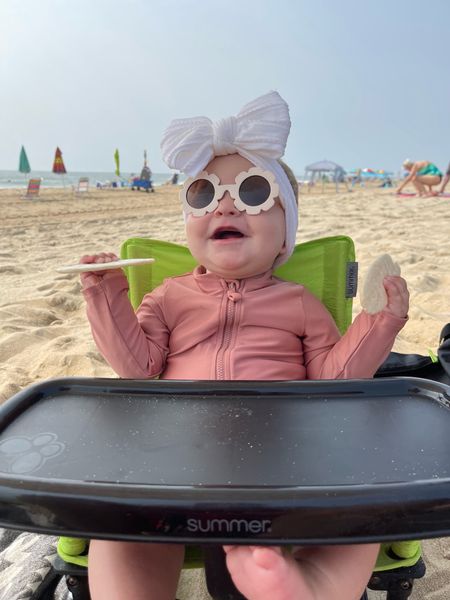 Baby beach necessity. This chair was perfect for sis to snacking and eating on the beach 



#LTKtravel #LTKSeasonal #LTKbaby