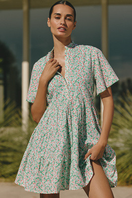Ro's Garden Vibeka A-Line Short Dress | Anthropologie (US)