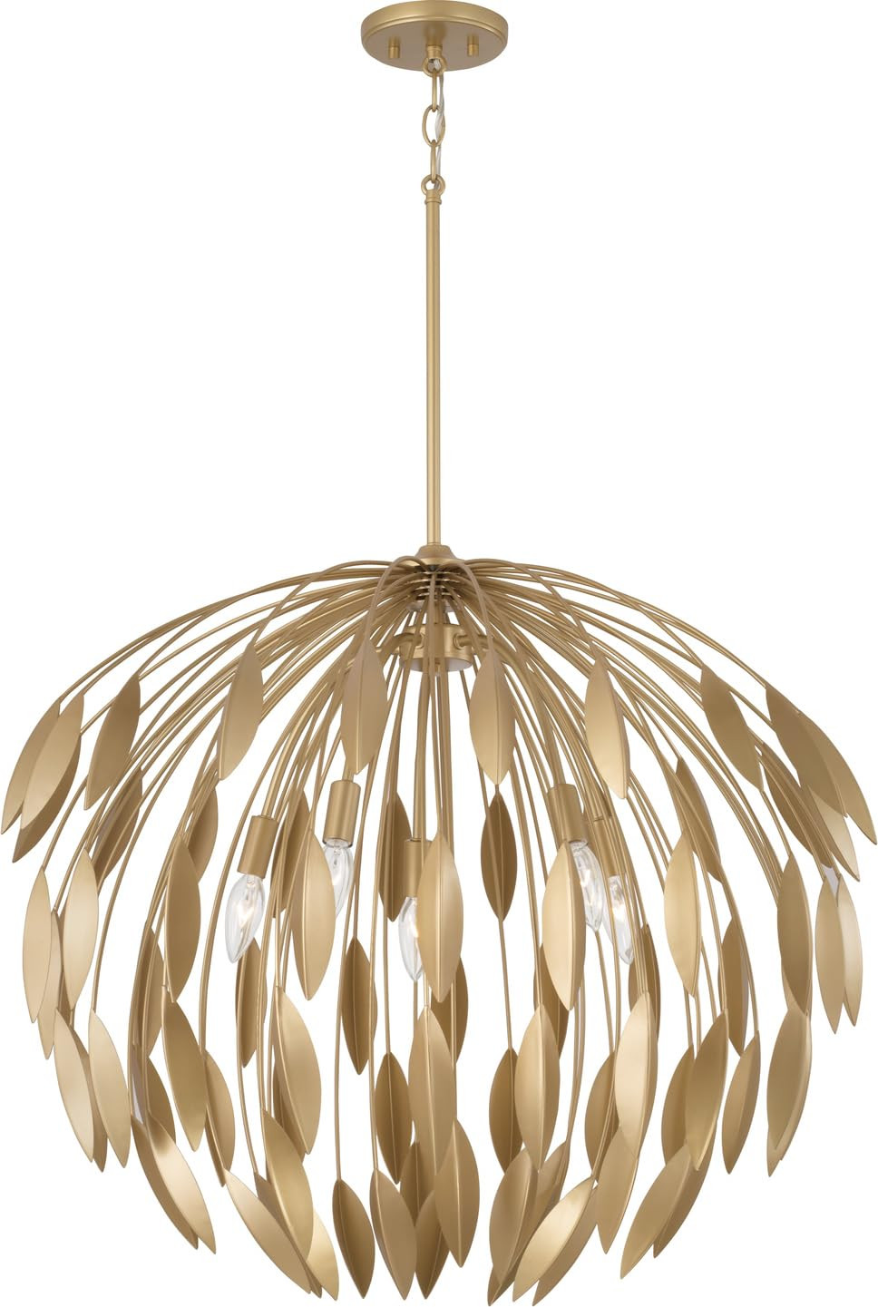 Capital Lighting 351851GF Margeaux Artisan Nature Garden-Inspired Cascading Leaves Pendant Ceilin... | Amazon (US)