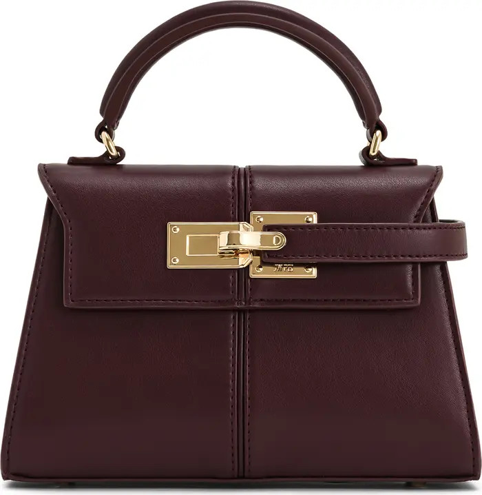 Elise Faux Leather Top Handle Bag | Nordstrom