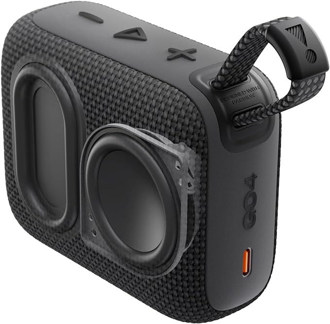 JBL Go 4 - Ultra-Portable, Waterproof and Dustproof Bluetooth Speaker, Big Pro Sound with Punchy ... | Amazon (US)