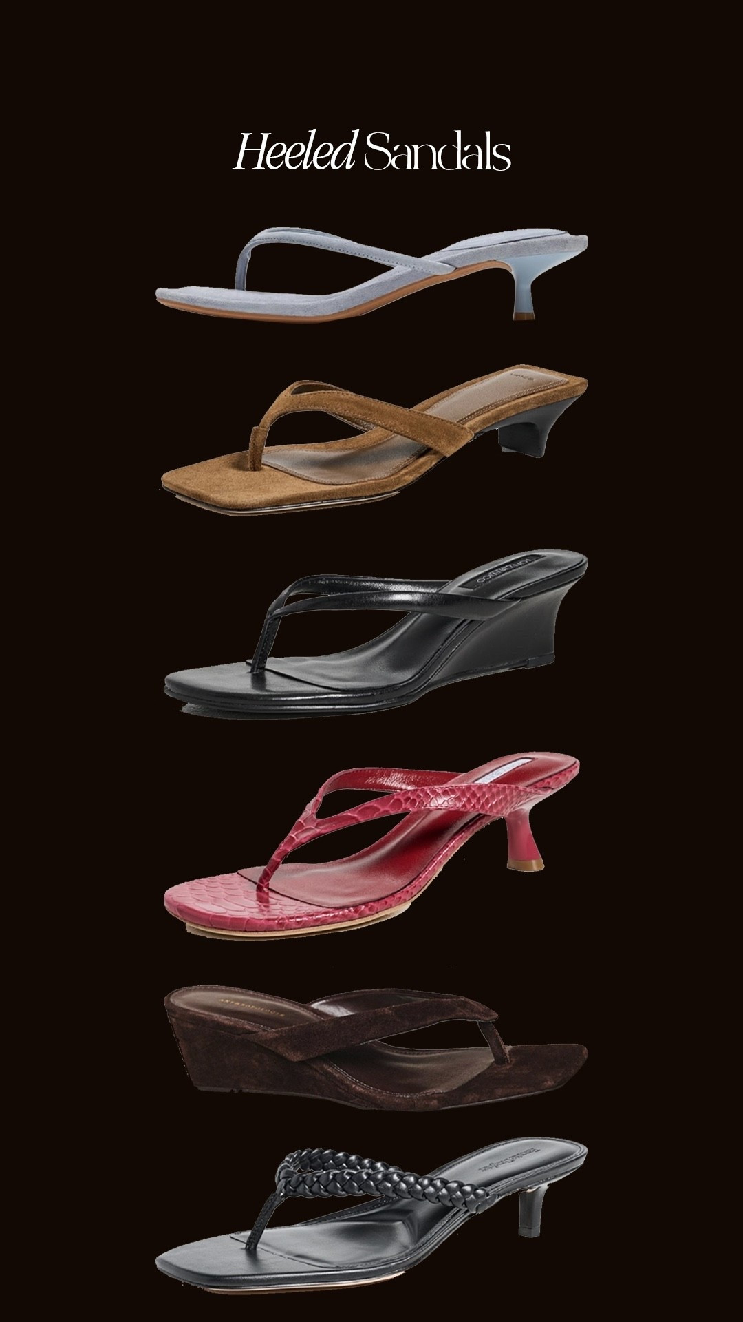 Heeled sandals I ❤️