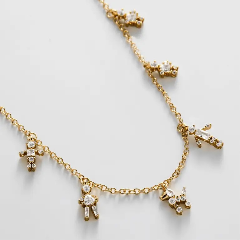 Inner Circle Custom Charm Necklace | BaubleBar