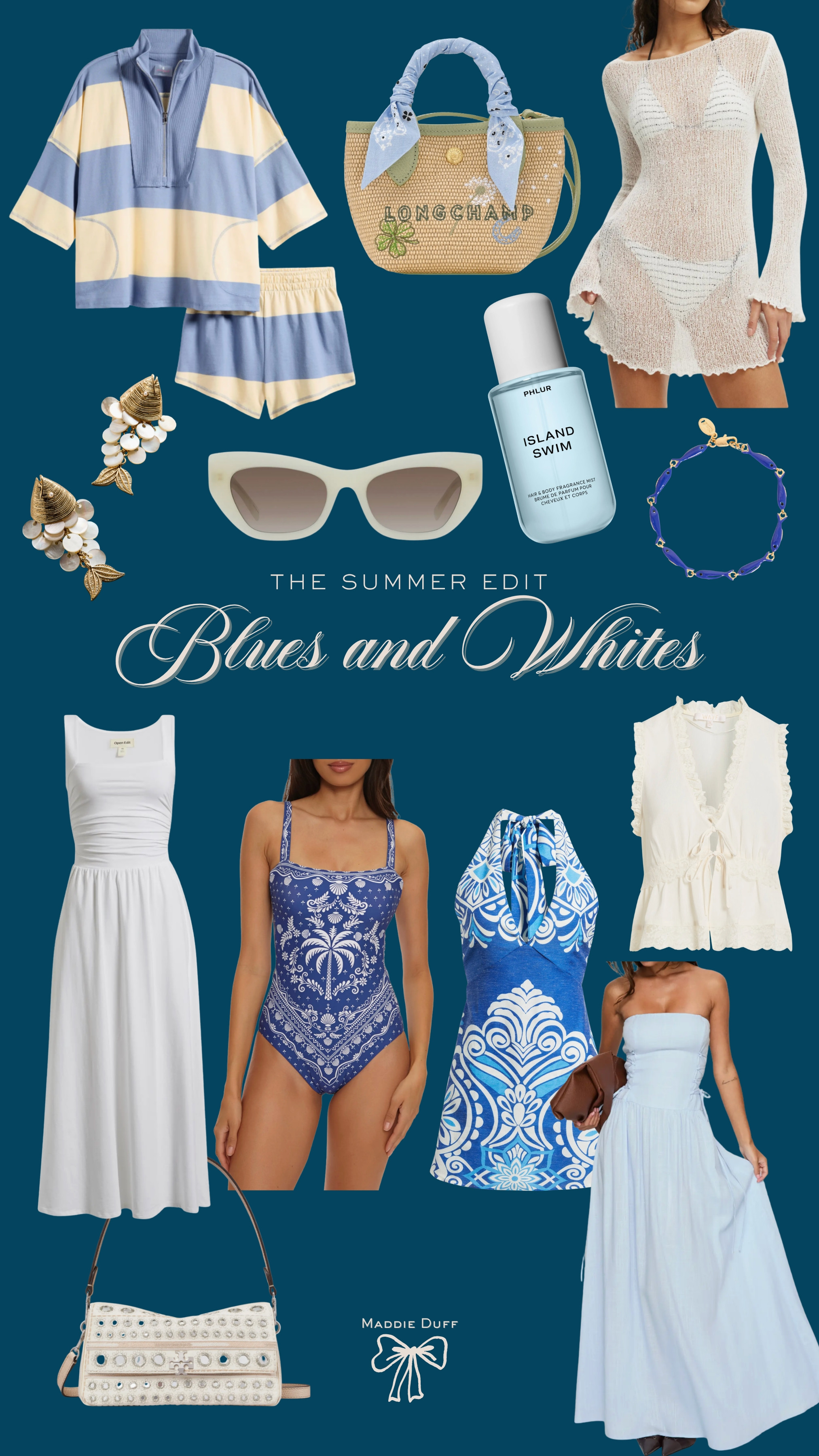Summer blues and whites, perfect for a summer vacation!

Summer outfits, summer style, vacation outfits, vacation finds 

 #LTKgrwm #LTKootd #LTKSeasonal