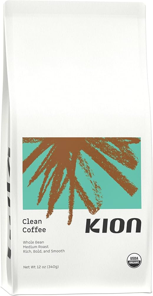 Kion Organic Ground Coffee, Tested for Toxins, Ethically Sourced, Rich, Bold, and Smooth, Medium ... | Amazon (US)