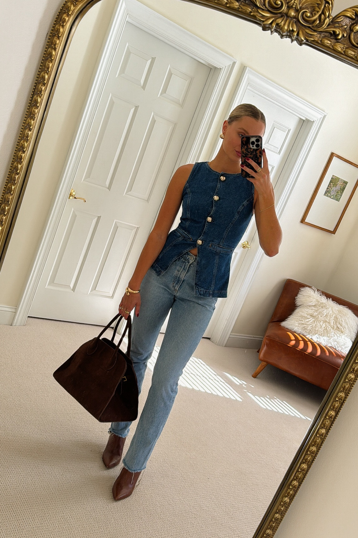 Denim on denim w/ a few amazon prime deal finds! 

#LTKFindsUnder50 #LTKSeasonal #LTKxPrimeDay