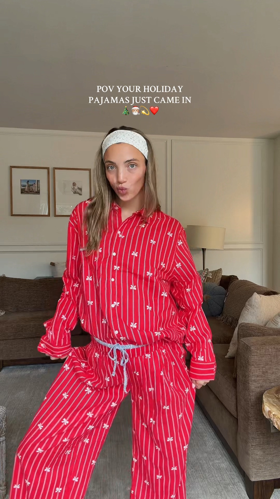 Size medium !! 
I’m 5’7 
#holiday #pajamasets #christmaspajamss

#LTKSeasonal #LTKStyleTip #LTKBump