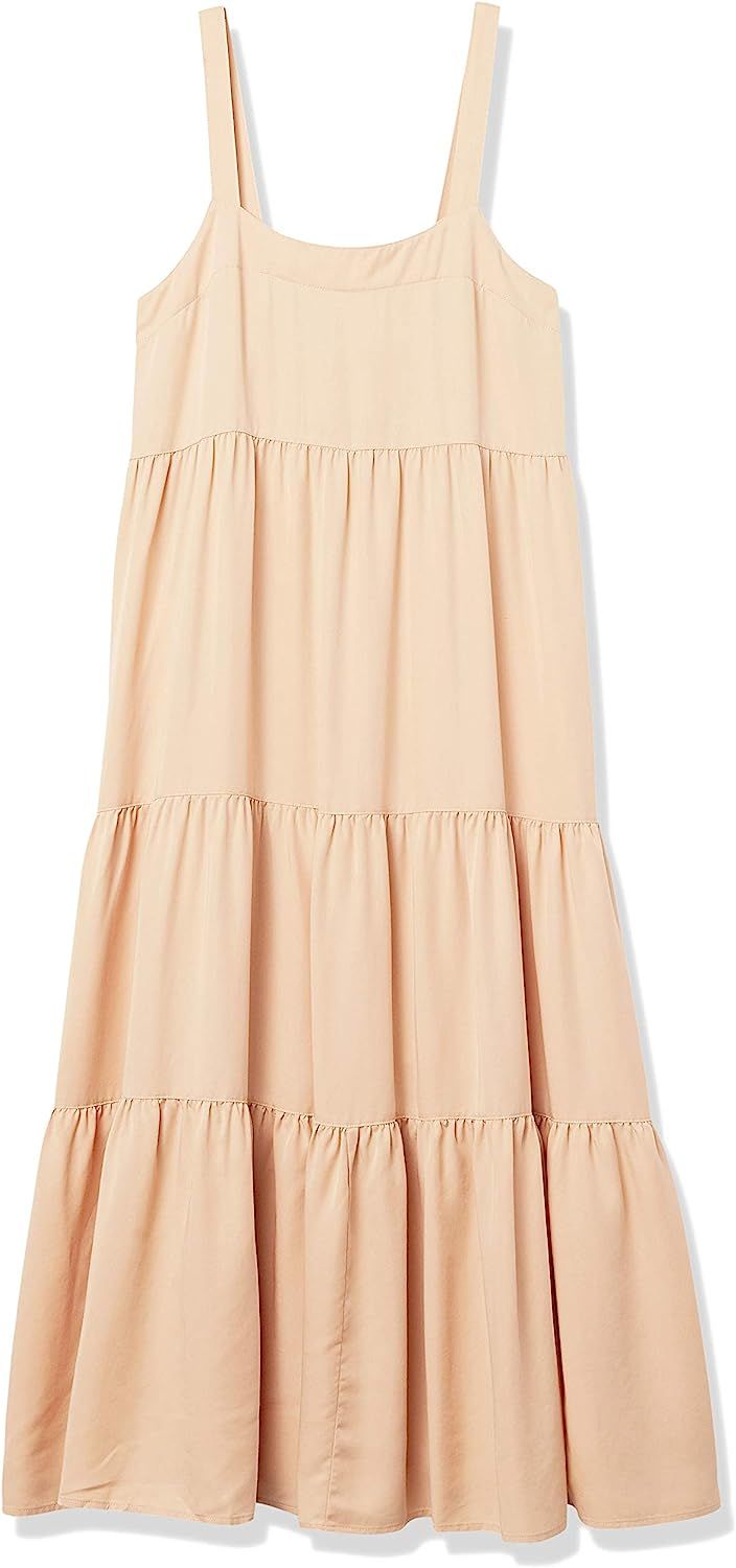 The Drop Women's Britt Tiered Maxi Tent Dress | Amazon (US)