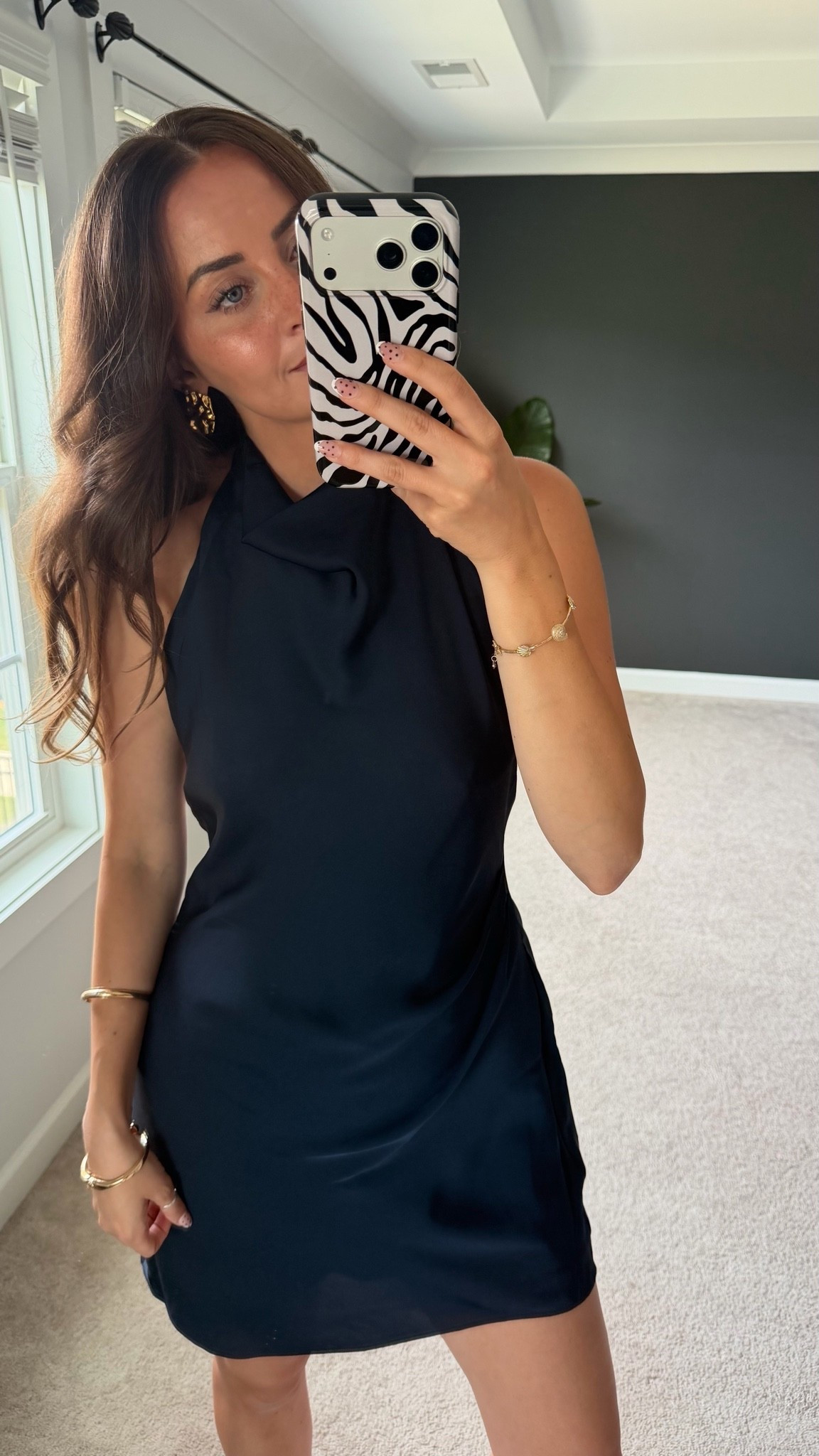 5’9” wearing size 6 navy halter dress, and 7 heels

#LTKootd #LTKTall