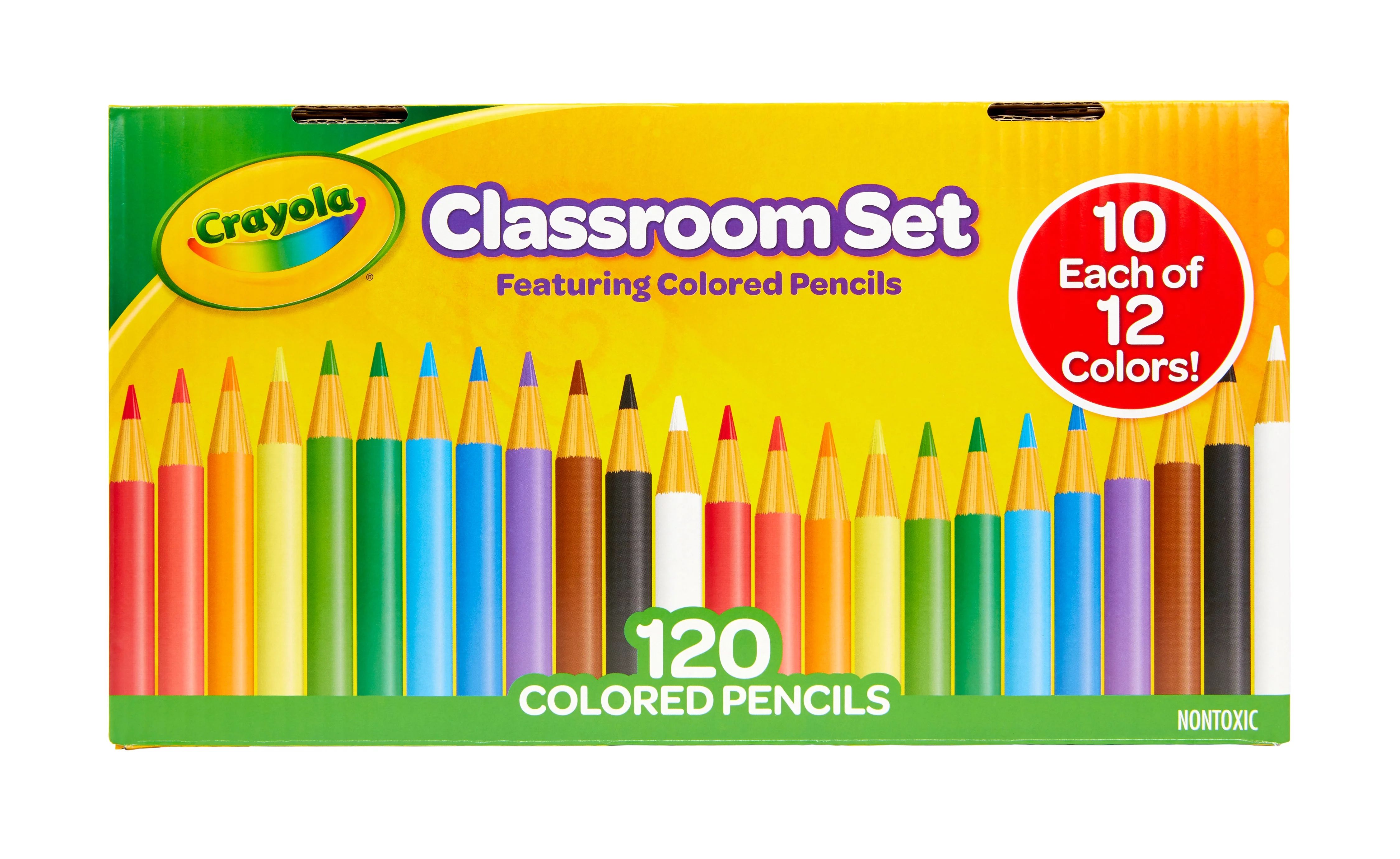 Crayola Classroom Set Bulk Colored Pencils, 120 Ct, Classroom Supplies for Teachers, Back to Scho... | Walmart (US)