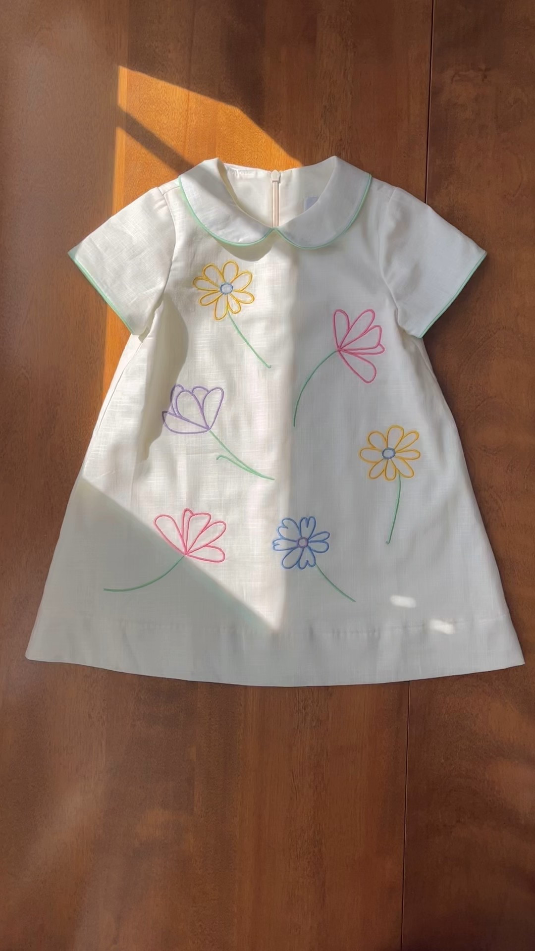 Use code VILLA15 for 15% OFF! The most beautiful floral embroidered dress! A classic and timeless piece that can be passed down generations. 100% cotton and lined. The sweetest color combo for little girls  🎀

#LTKFamily #LTKKids #LTKBaby