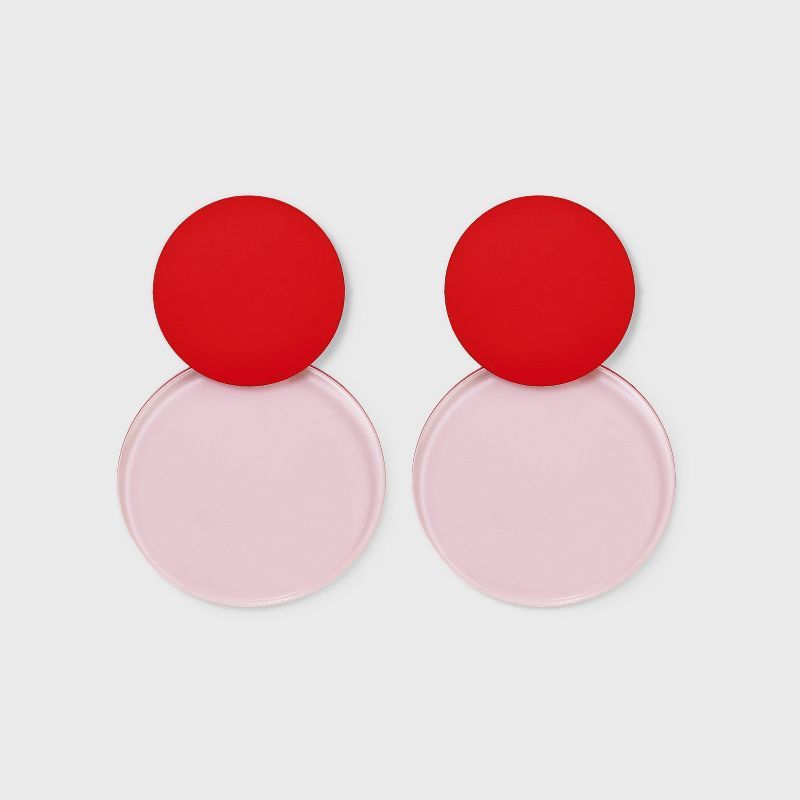 Matte Drop Earrings - A New Day™ | Target