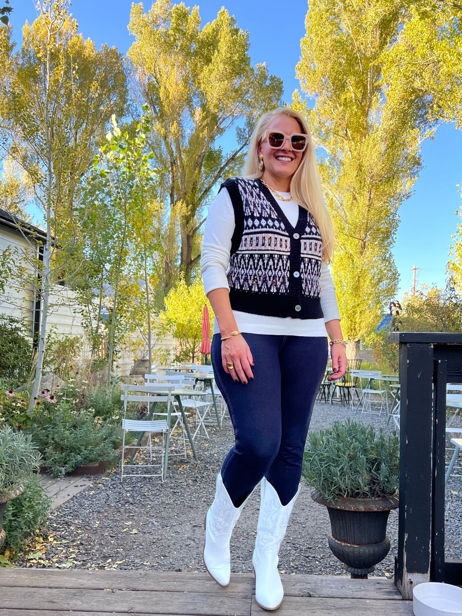 Casual sweater vest outfit 

Vest large, crewneck sweater small, denim leggings large



#LTKSeasonal #LTKShoeCrush #LTKStyleTip #LTKItBag #LTKFindsUnder100 #LTKOver40 #LTKWorkwear #LTKTravel #LTKU #LTKSaleAlert #LTKFindsUnder50 #LTKautumn