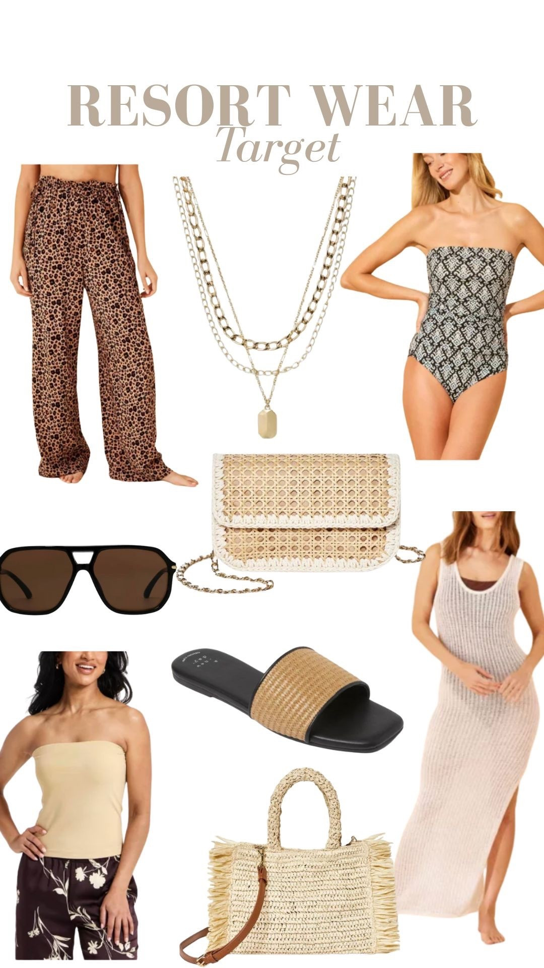 Vacation outfit 
Women’s swimsuit 
Women’s coverup
Beach sandals
Beach bag 
Women’s bag 
Sunglasses 

#LTKootd #LTKTravel