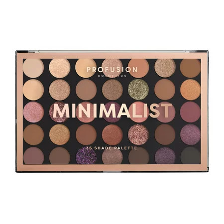 Profusion Cosmetics 35 Shade Eyeshadow Palette - Minimalist | Walmart (US)