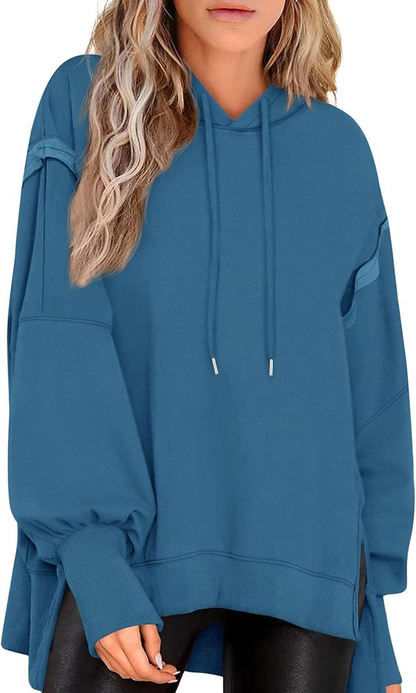 PRETTYGARDEN Womens Oversized Hoodie 2024 Fall Sweatshirt Long Sleeve Loose Trendy Outfits Casual... | Amazon (US)