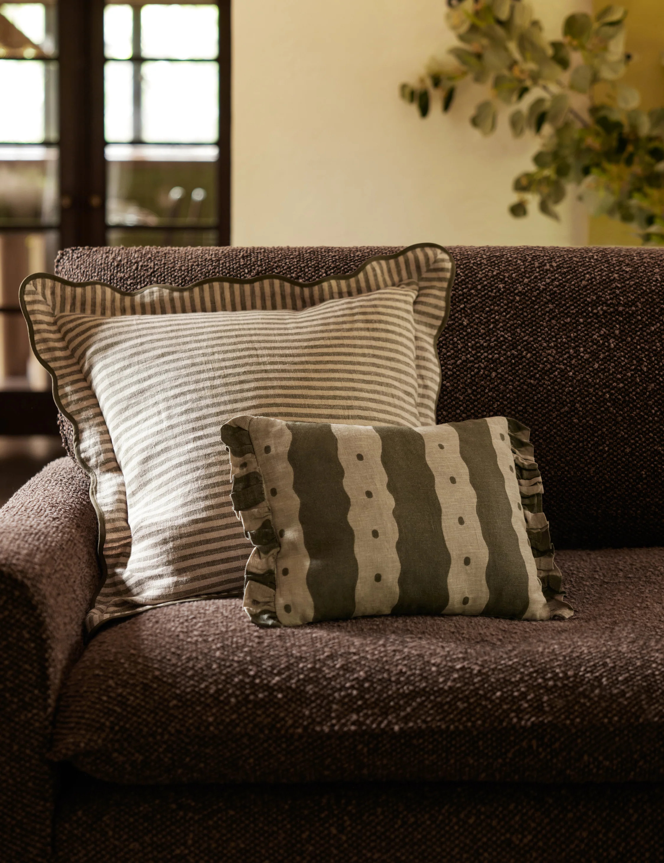 Lanie Linen Pillow by Sarah Sherman Samuel | Lulu and Georgia 