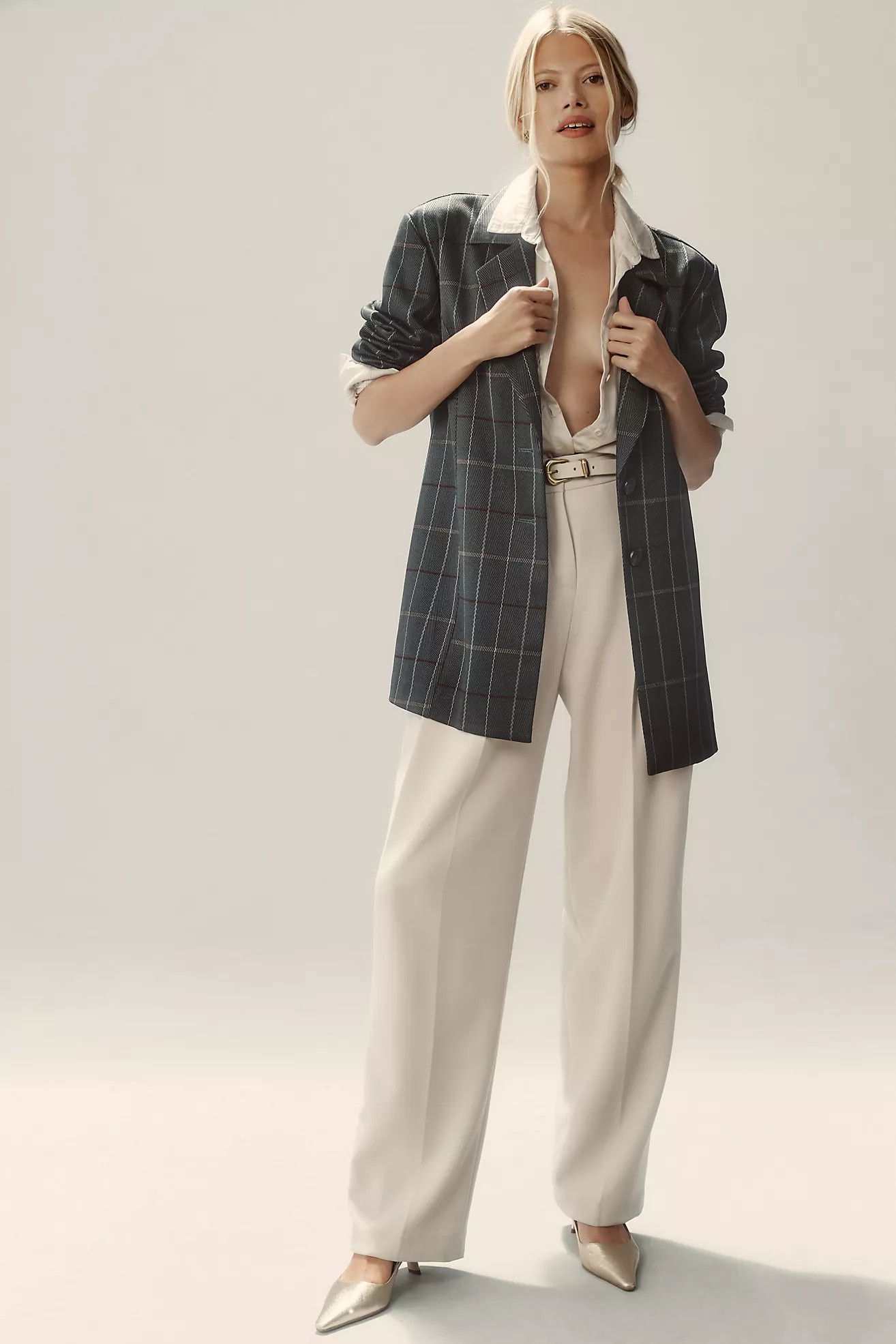 Avec Les Filles Knit Oversized Blazer | Anthropologie (US)