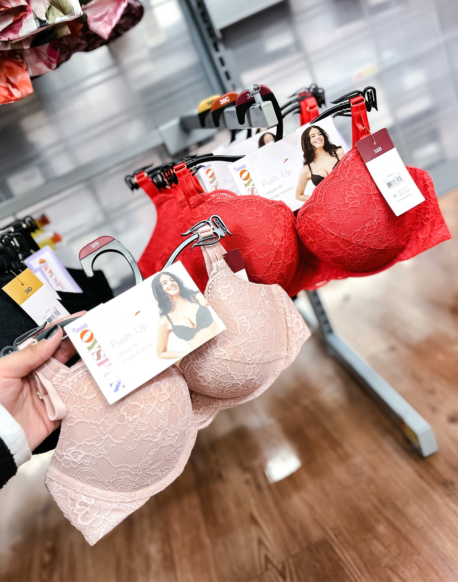 Joyspun Women's Lace Push Up Bra at Walmart 

#LTKcurves #LTKFind #LTKunder50