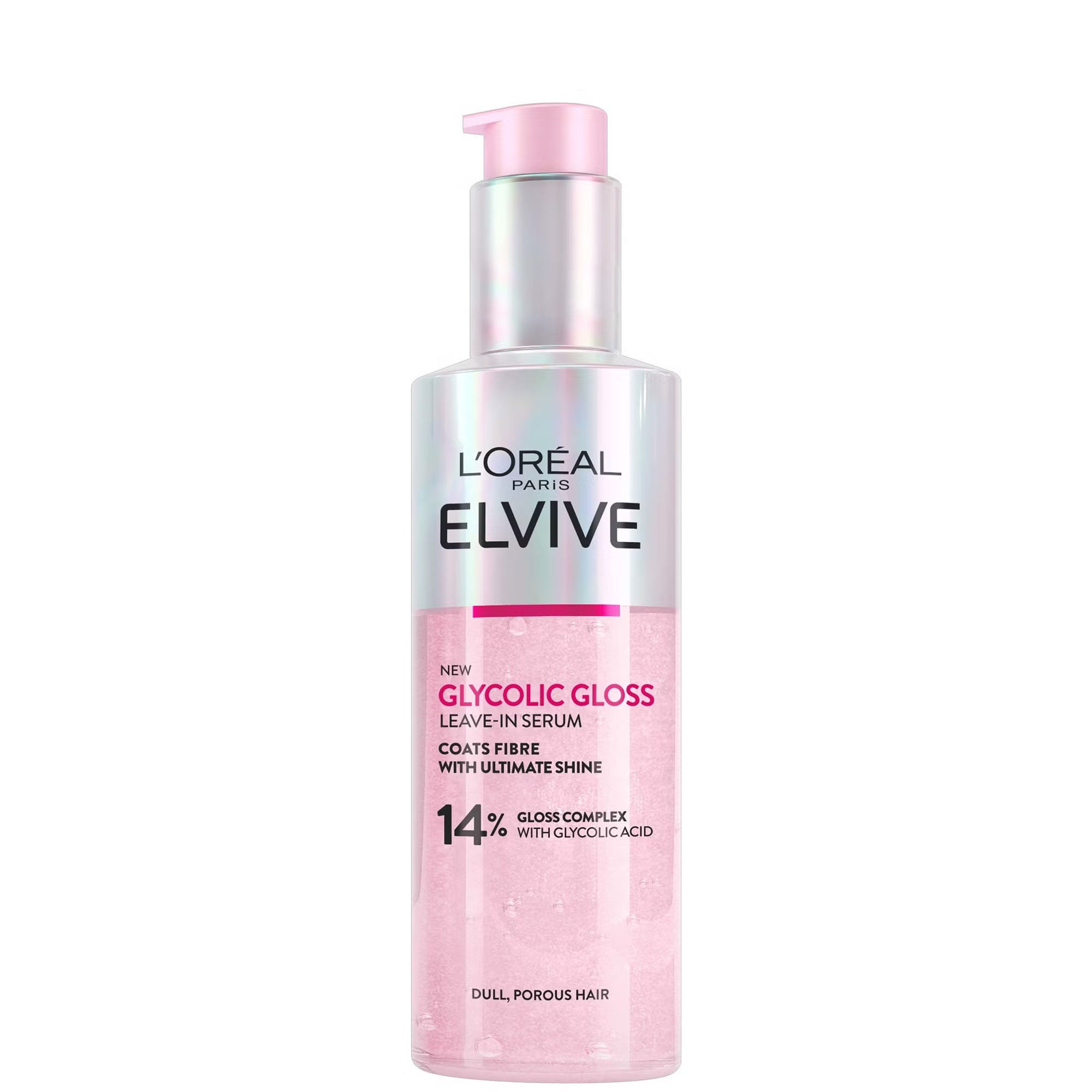 L'Oréal Paris Elvive Glycolic Gloss Leave-in Serum for Dull Hair 150ml | Look Fantastic (CN)