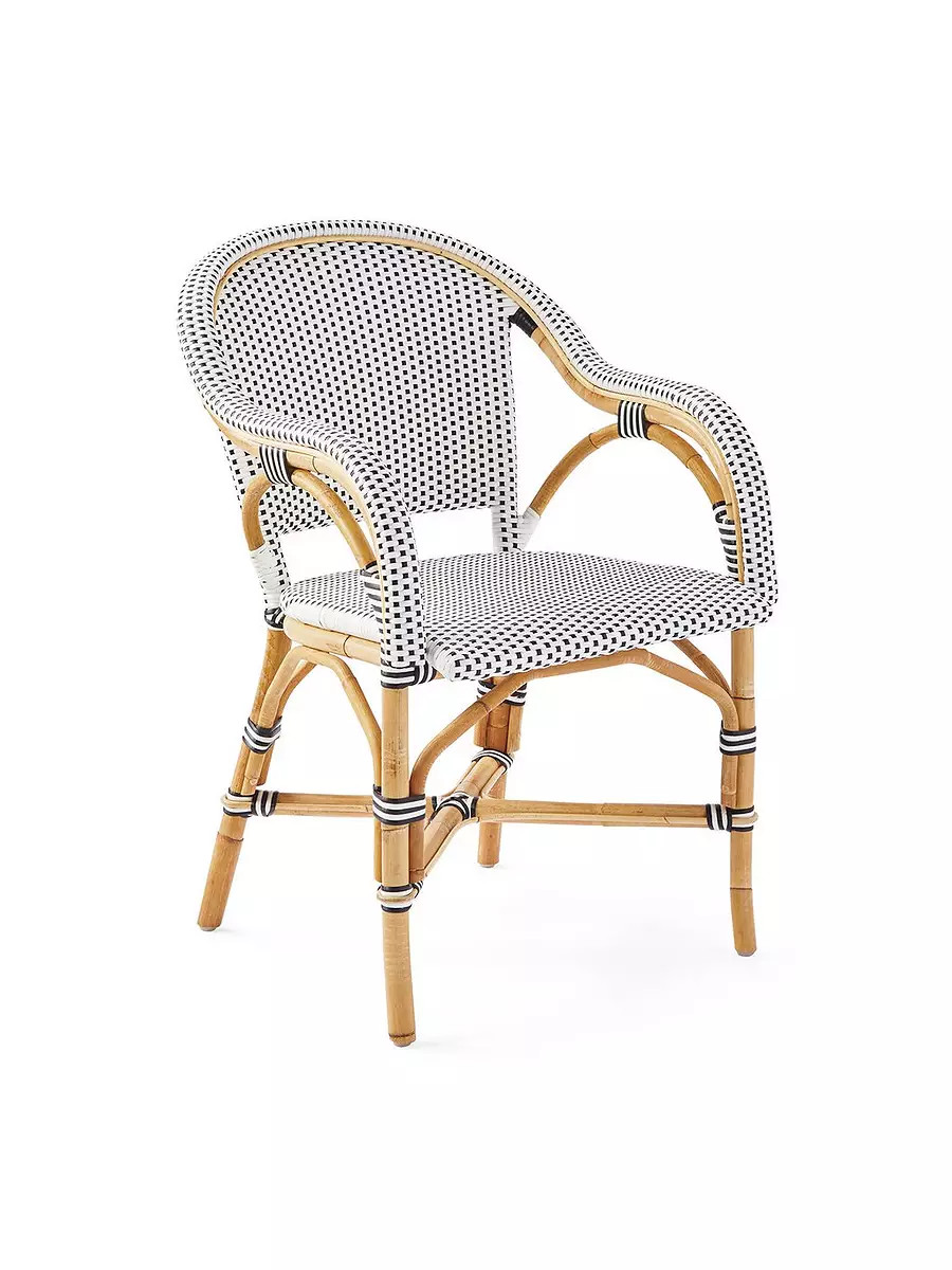Riviera Rattan Dining Chair | Serena and Lily
