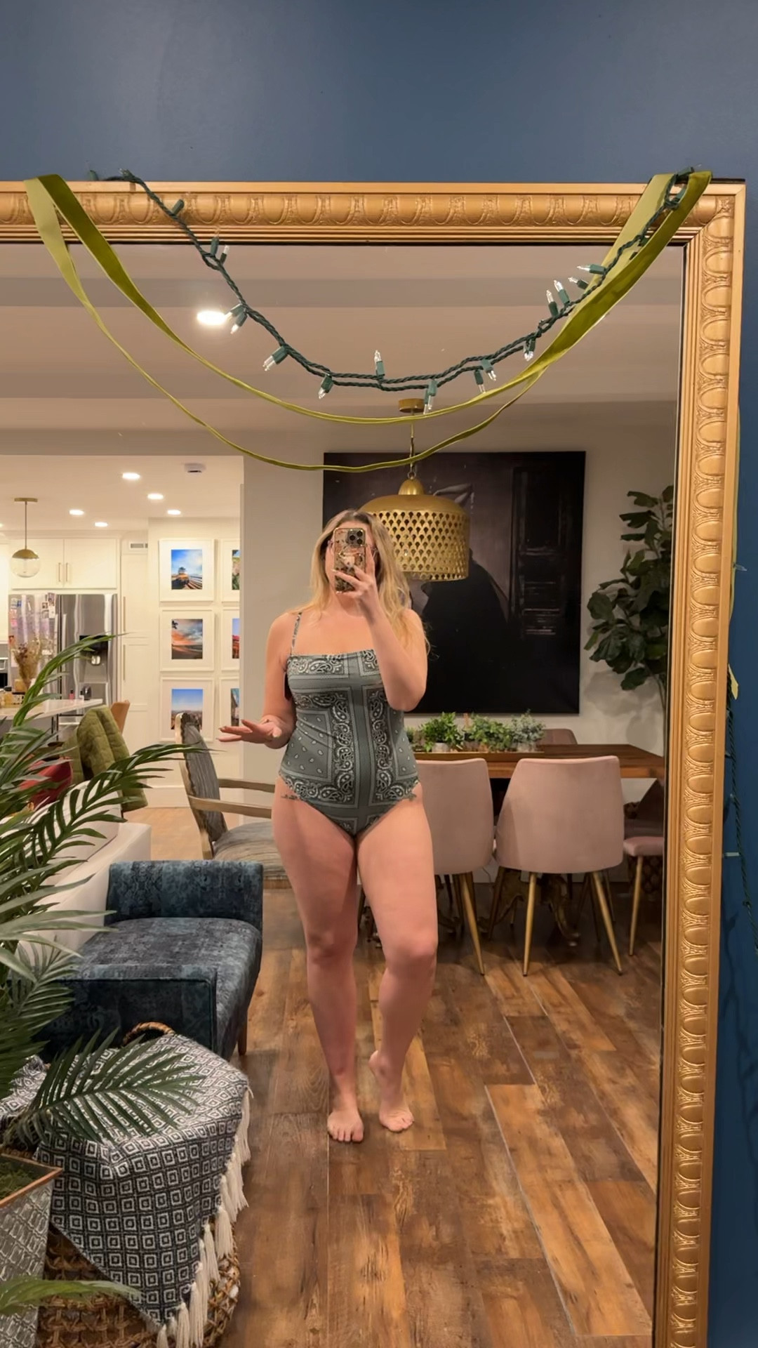 cute one piece swimsuit in bandana print. fits really well, true to size wearing a large. vacation outfits beach 

 #LTKootd #LTKMidsize #LTKSwim