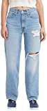 Levi's Women's 94 Baggy, (New) Medium Indigo Destructed, 33 | Amazon (US)
