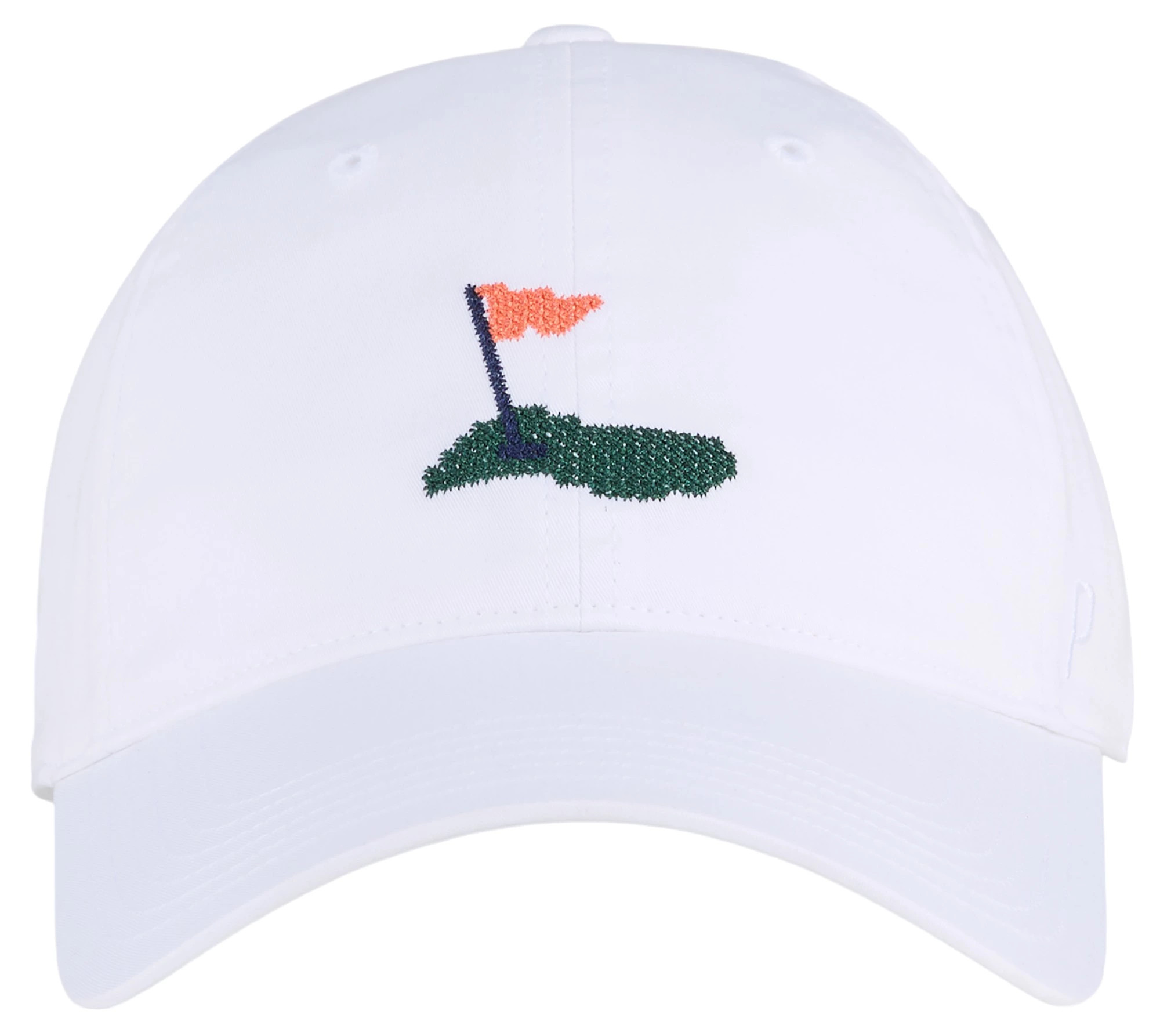 PUMA Women's Needlepoint Golf Dad Hat, White Glow | Golf Galaxy