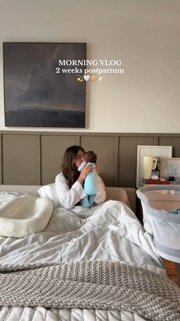 Our morning 2 weeks postpartum - my daily essentials & loving this onesie from Kyte Baby
 

#LTKBaby #LTKFamily